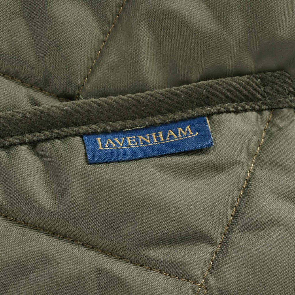 Fred Perry Reissues x Lavenham Quilted Liner - Olive Green