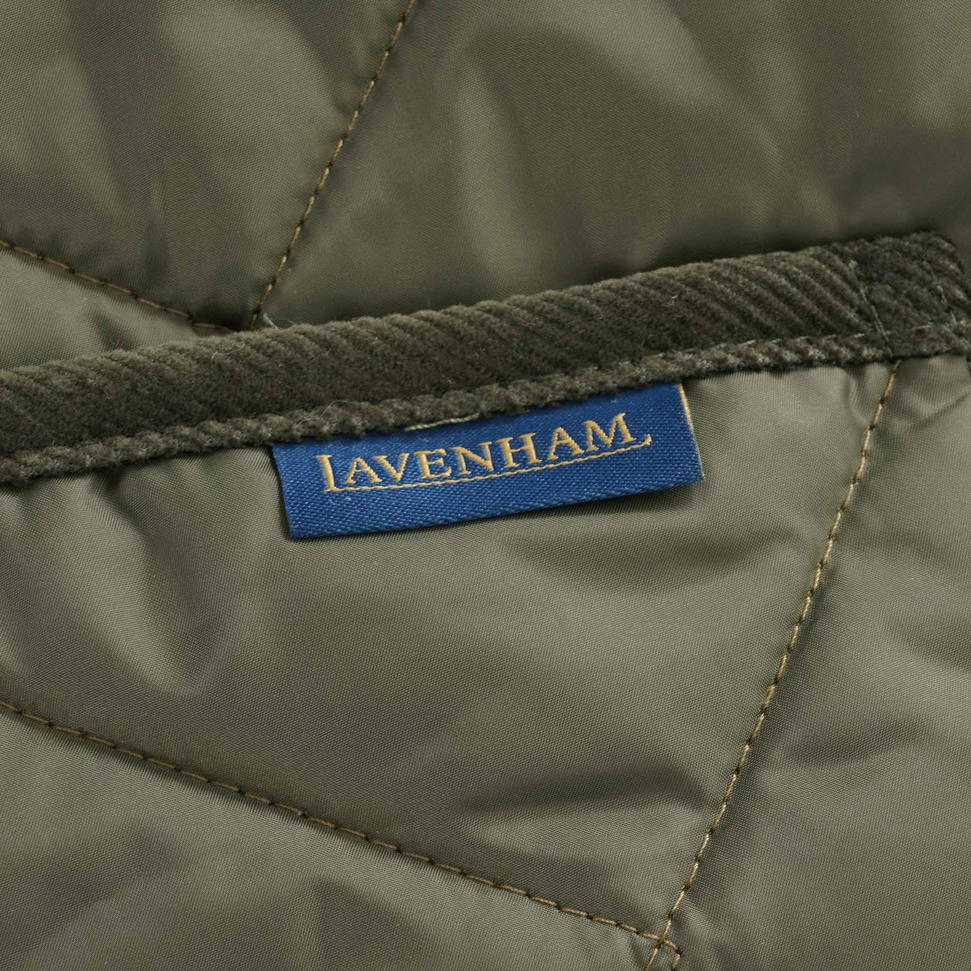 Fred Perry Reissues x Lavenham Quilted Liner - Olive Green