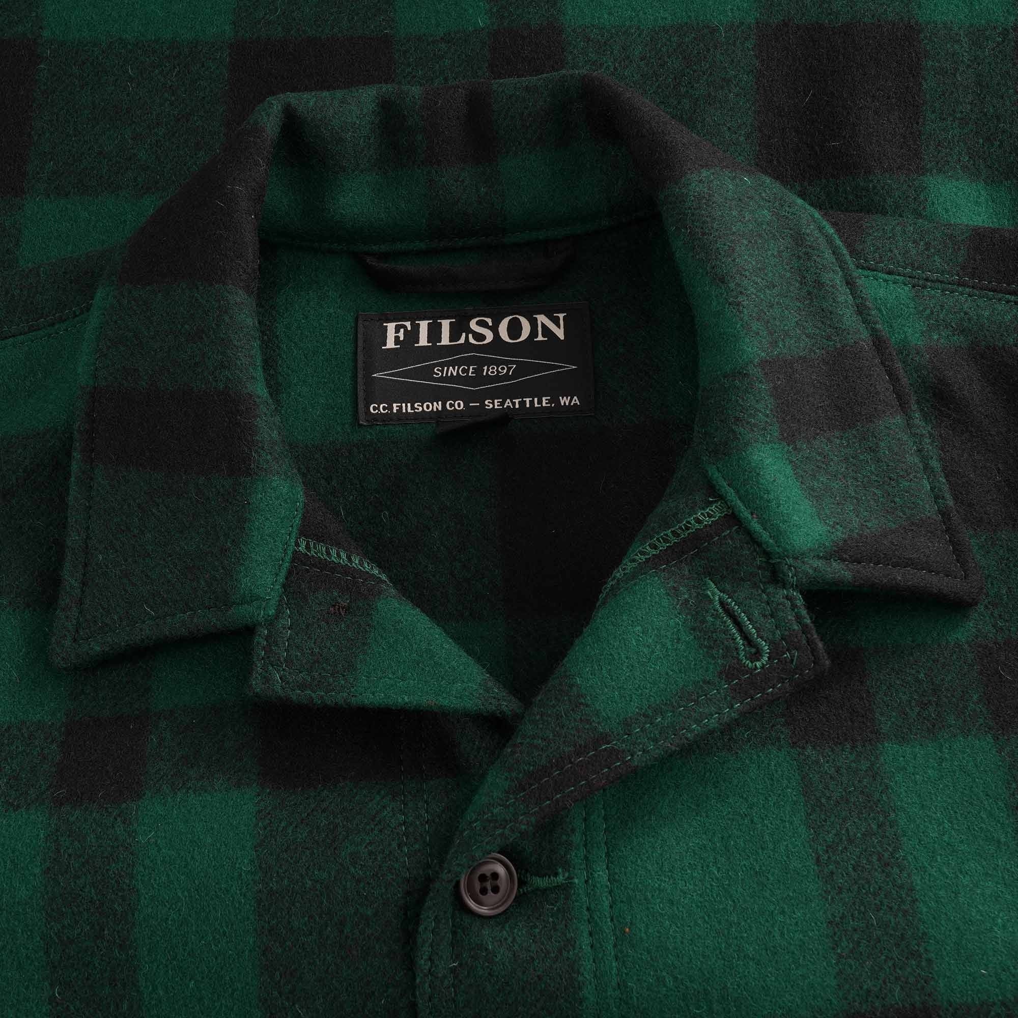 Mackinaw Wool Cruiser Jacket - Green