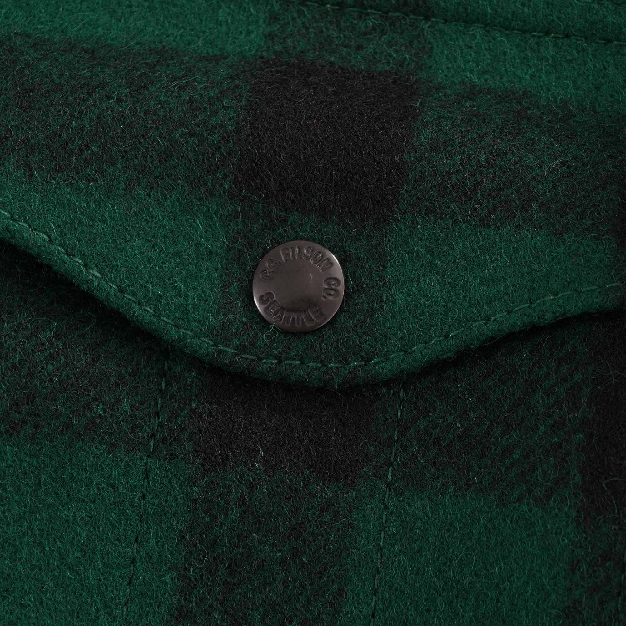 Mackinaw Wool Cruiser Jacket - Green