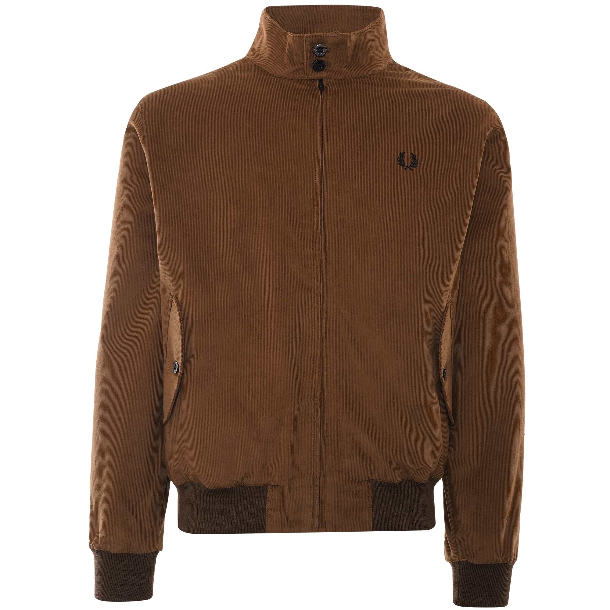 Fred Perry Reissues Velvet Corduroy Jacket - Whiskey – Stuarts London