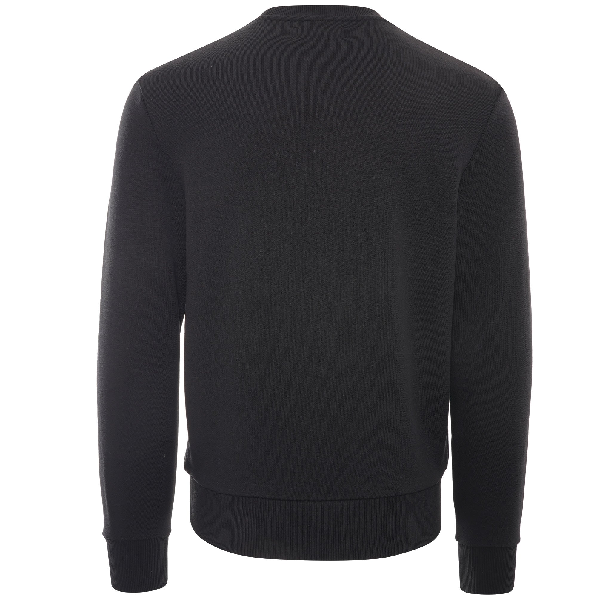 Fred Perry Tartan Panel Sweatshirt - Black