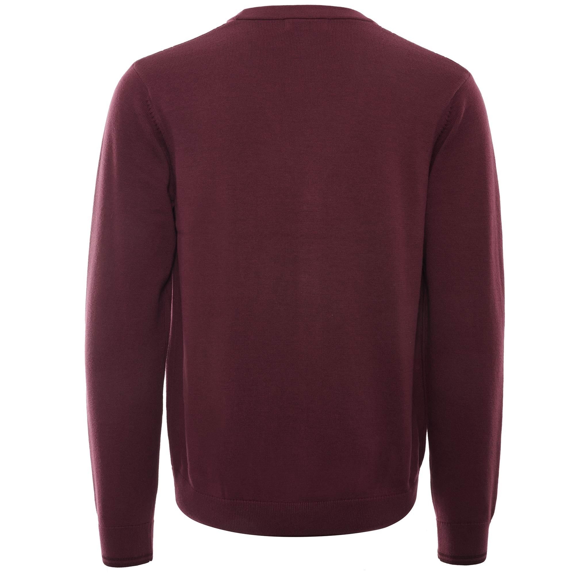 Cable Knit Cardigan - Aubergine