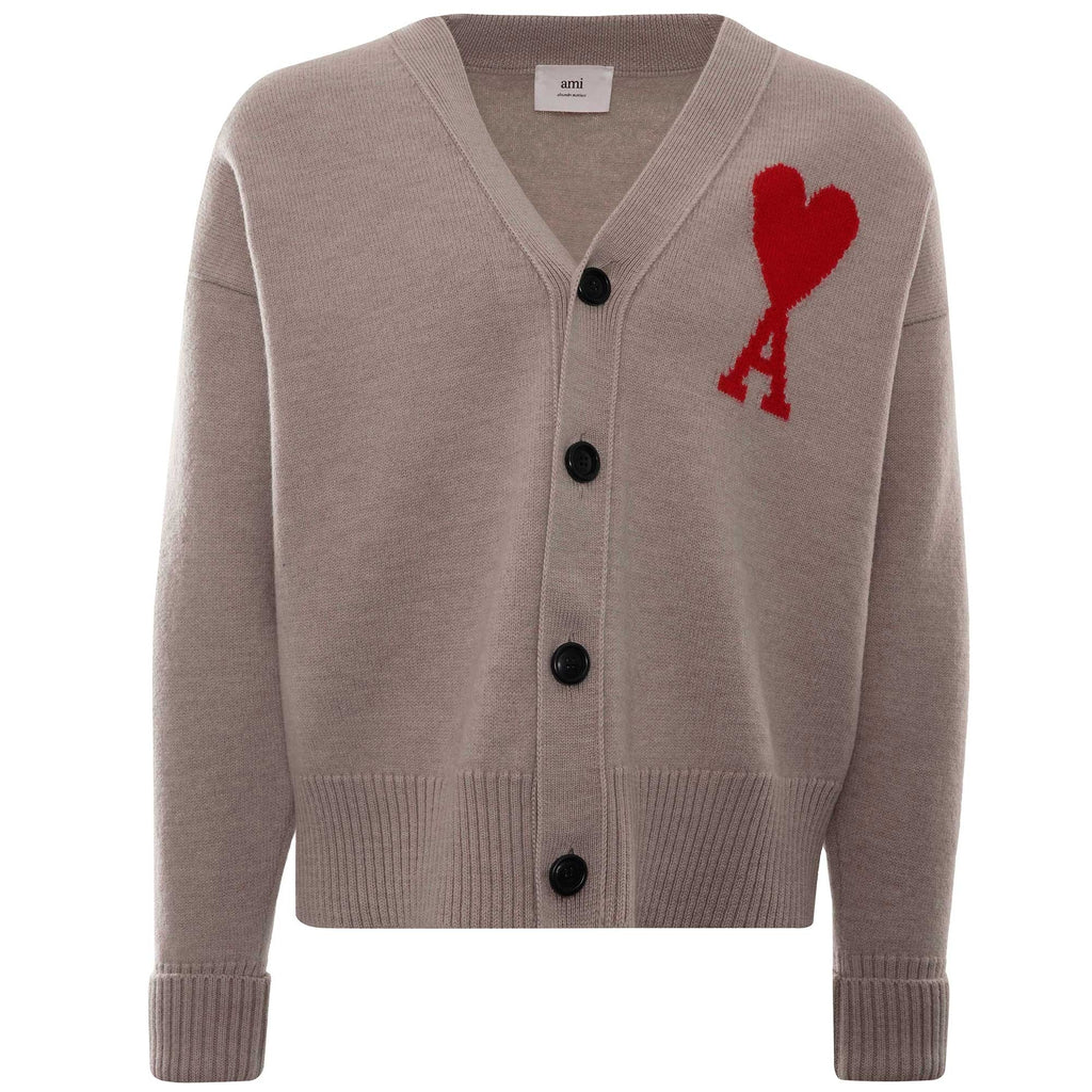 AMI Oversize Cardigan - Champagne