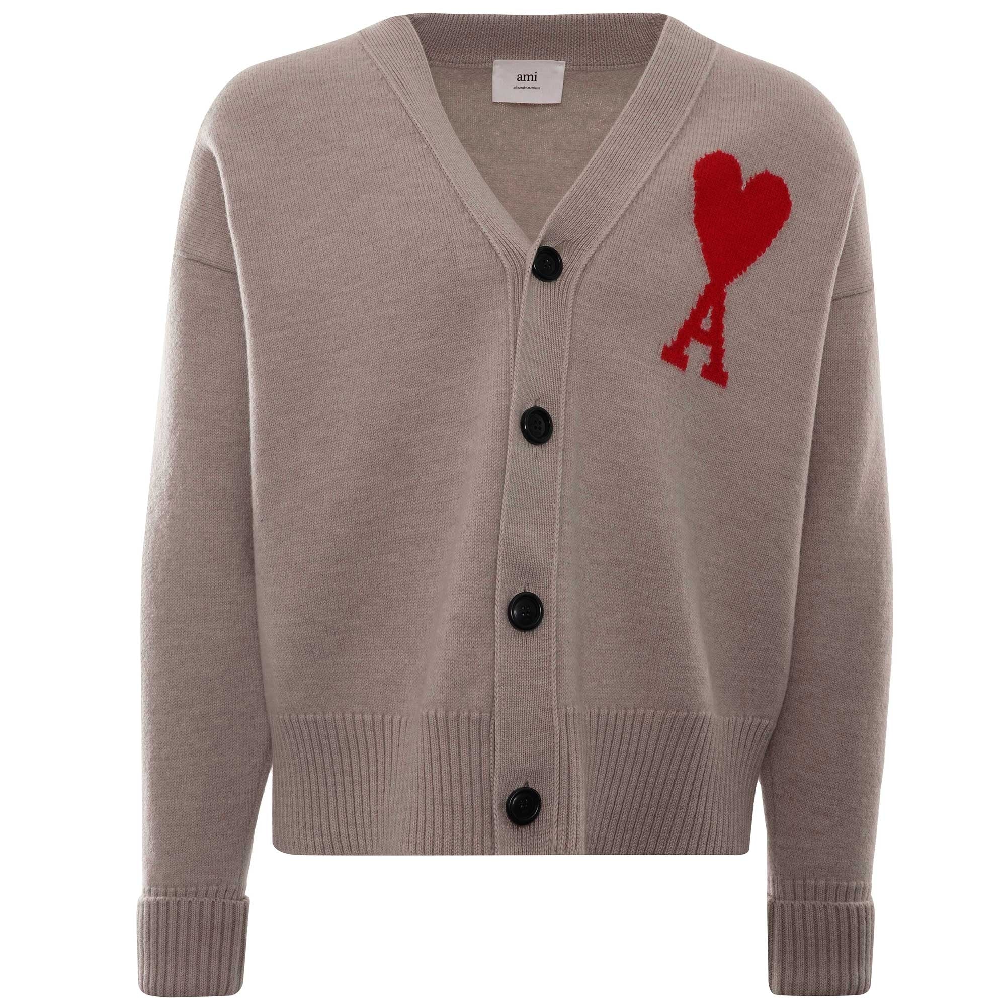 AMI Oversize Cardigan - Champagne