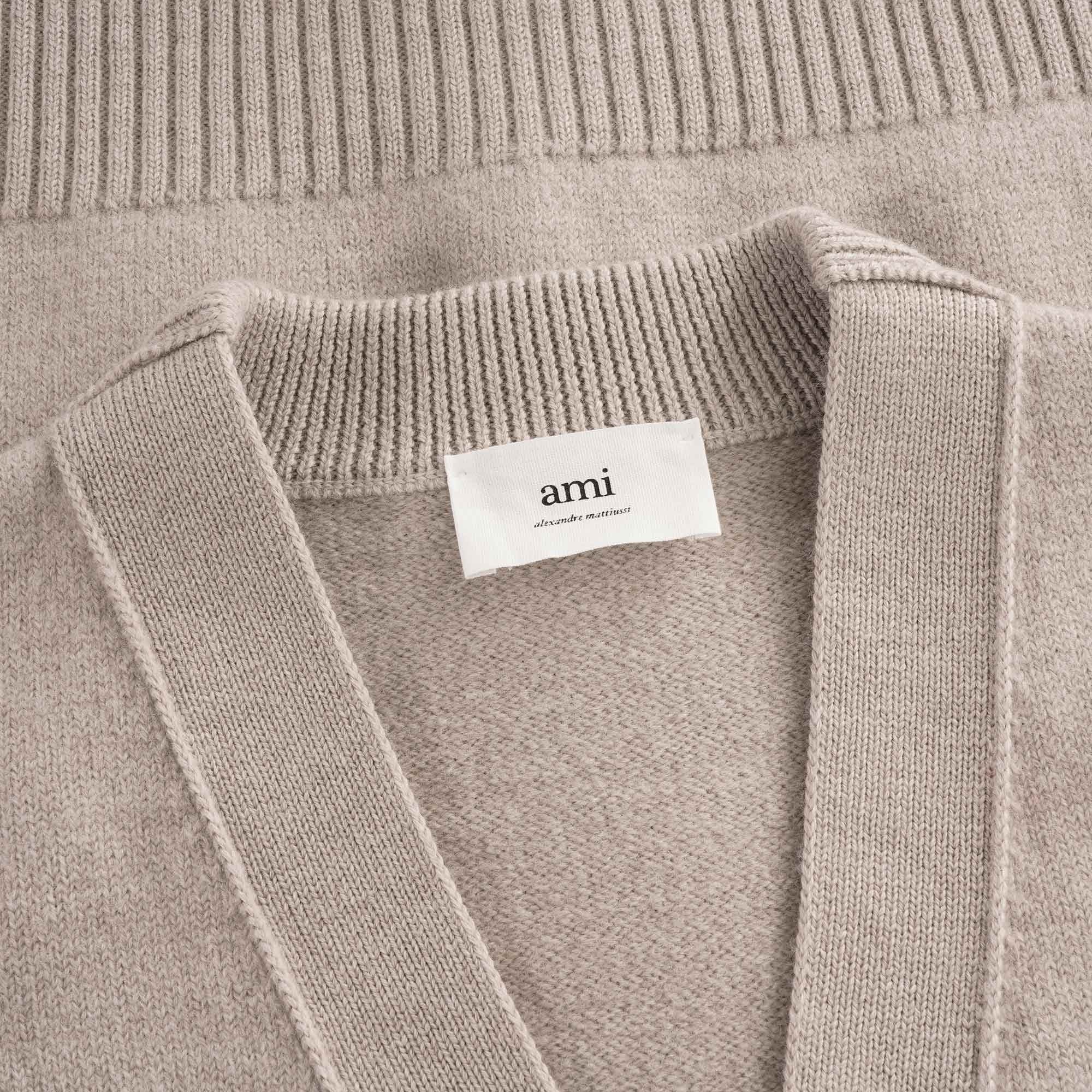 AMI Oversize Cardigan - Champagne