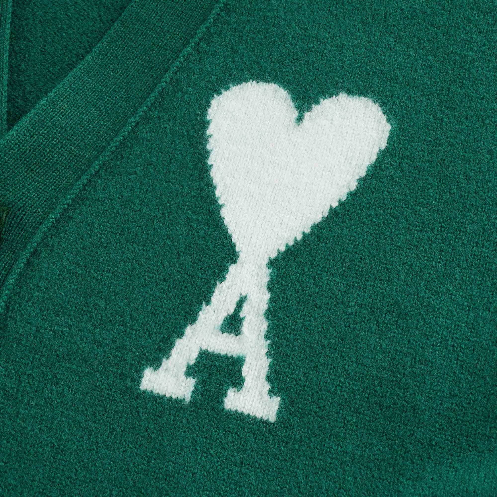 AMI Oversize Cardigan - Green