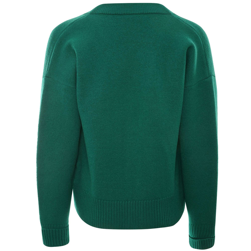 AMI Oversize Cardigan - Green