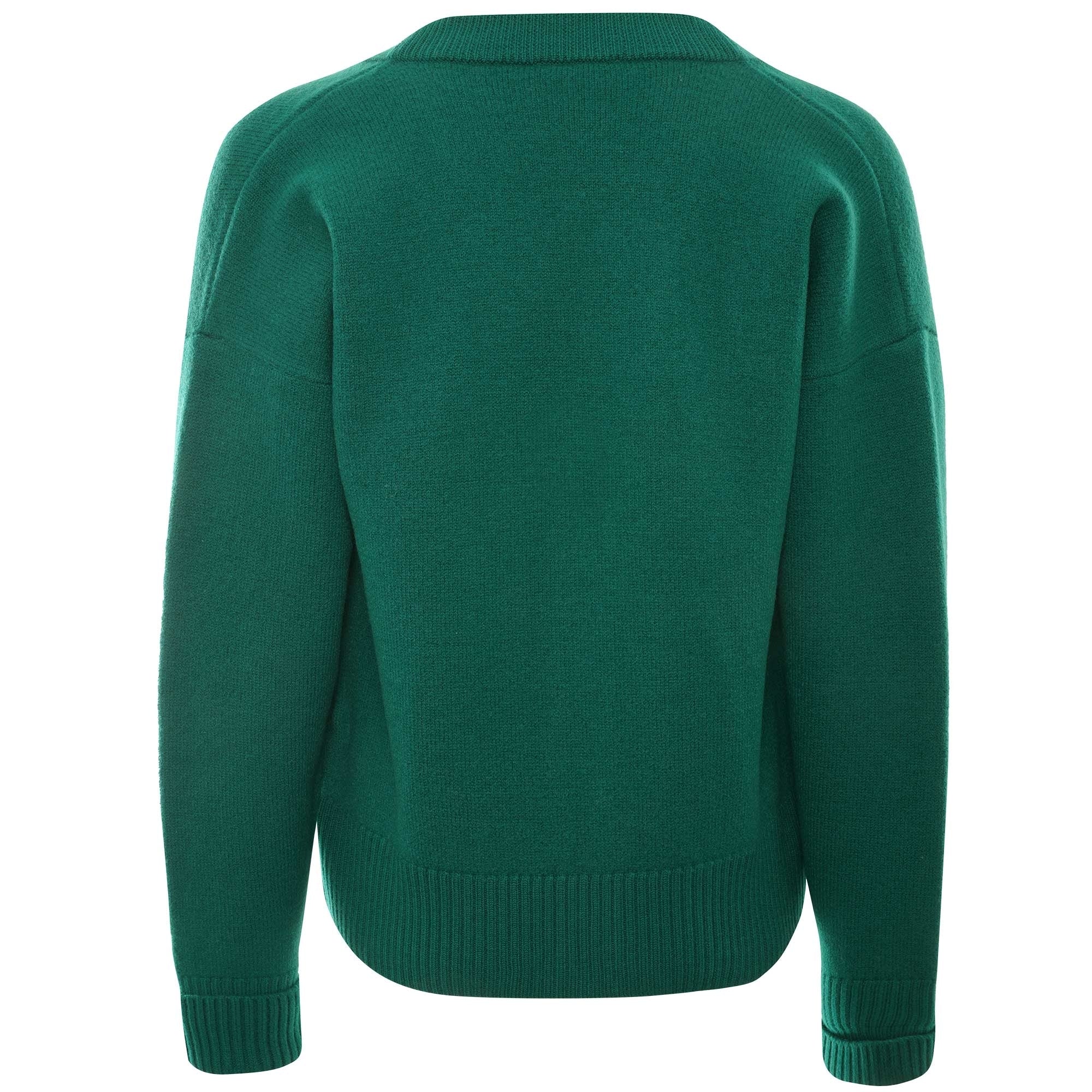 AMI Oversize Cardigan - Green