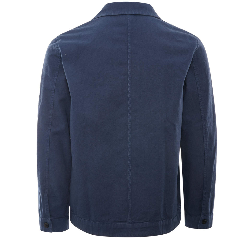 Colin Canvas Overshirt - Indigo