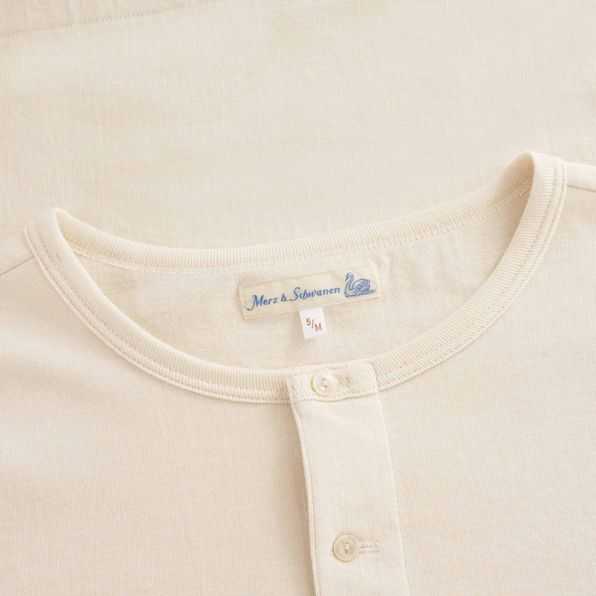 Henley Long Sleeve T-Shirt - Nature