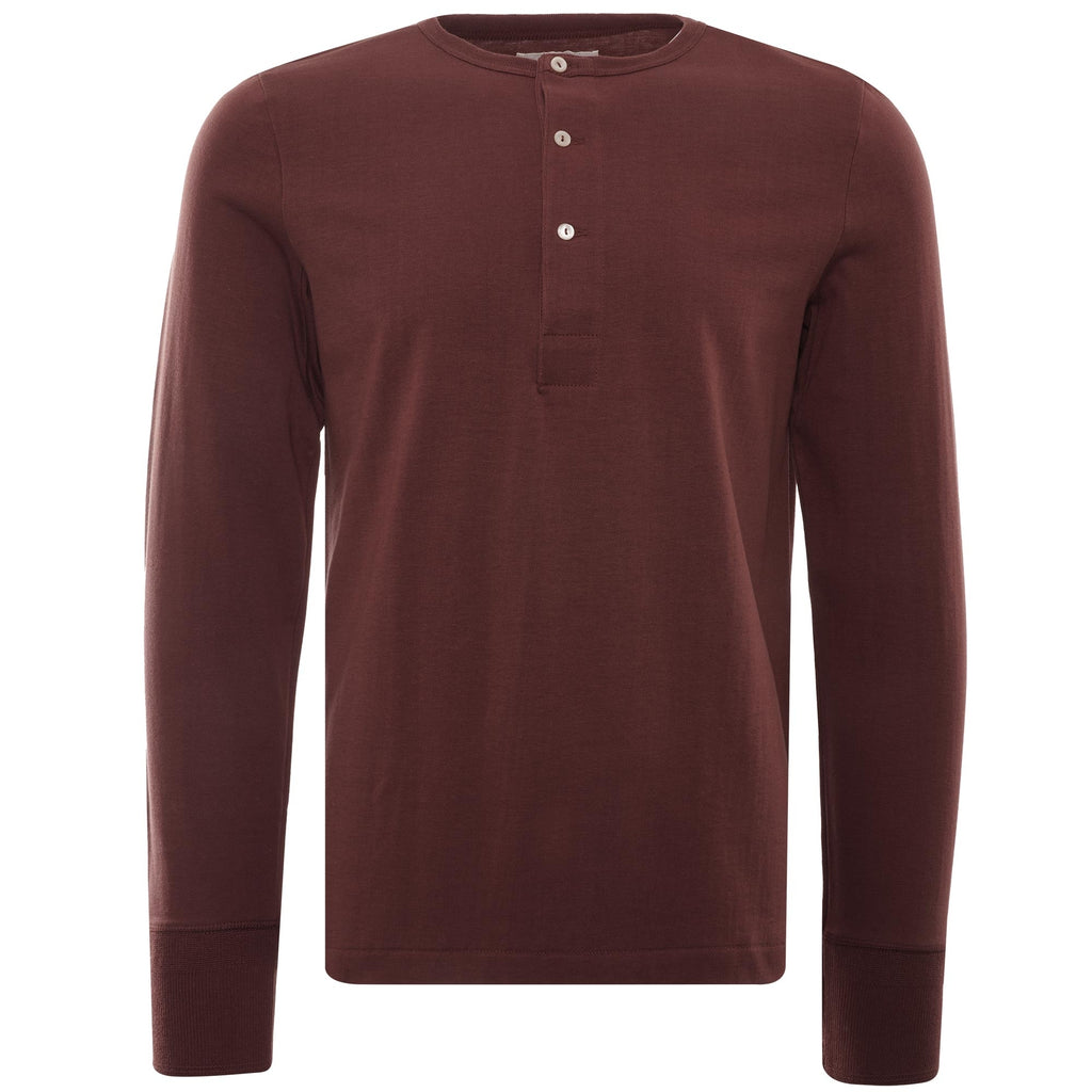 Henley Classic Fit T-Shirt - Red