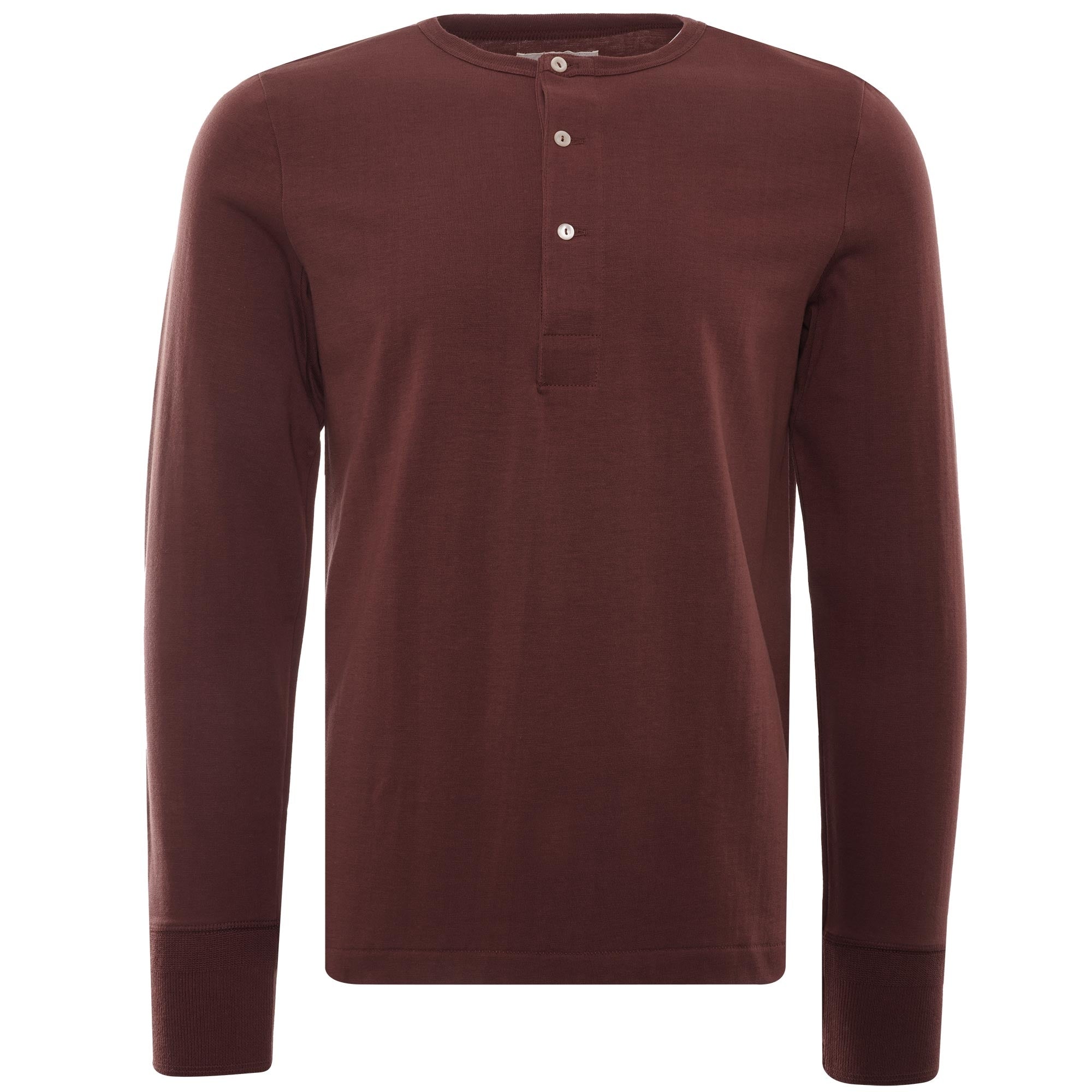 Henley Classic Fit T-Shirt - Red