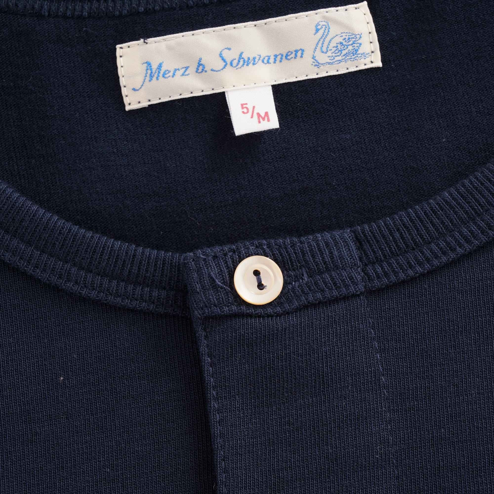 Henley T-Shirt - Ink Blue