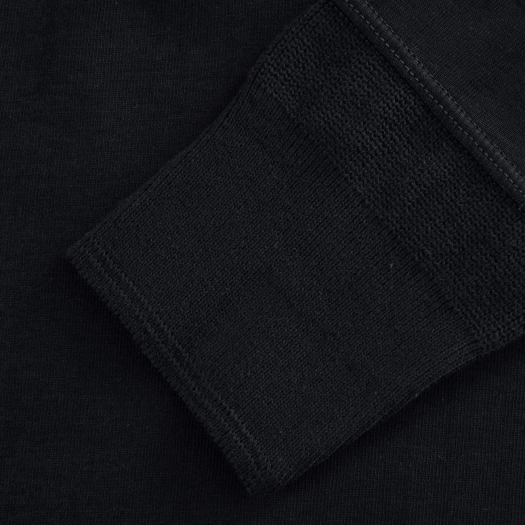 Merz b Schwanen Henley Long Sleeve T-Shirt - Charcoal
