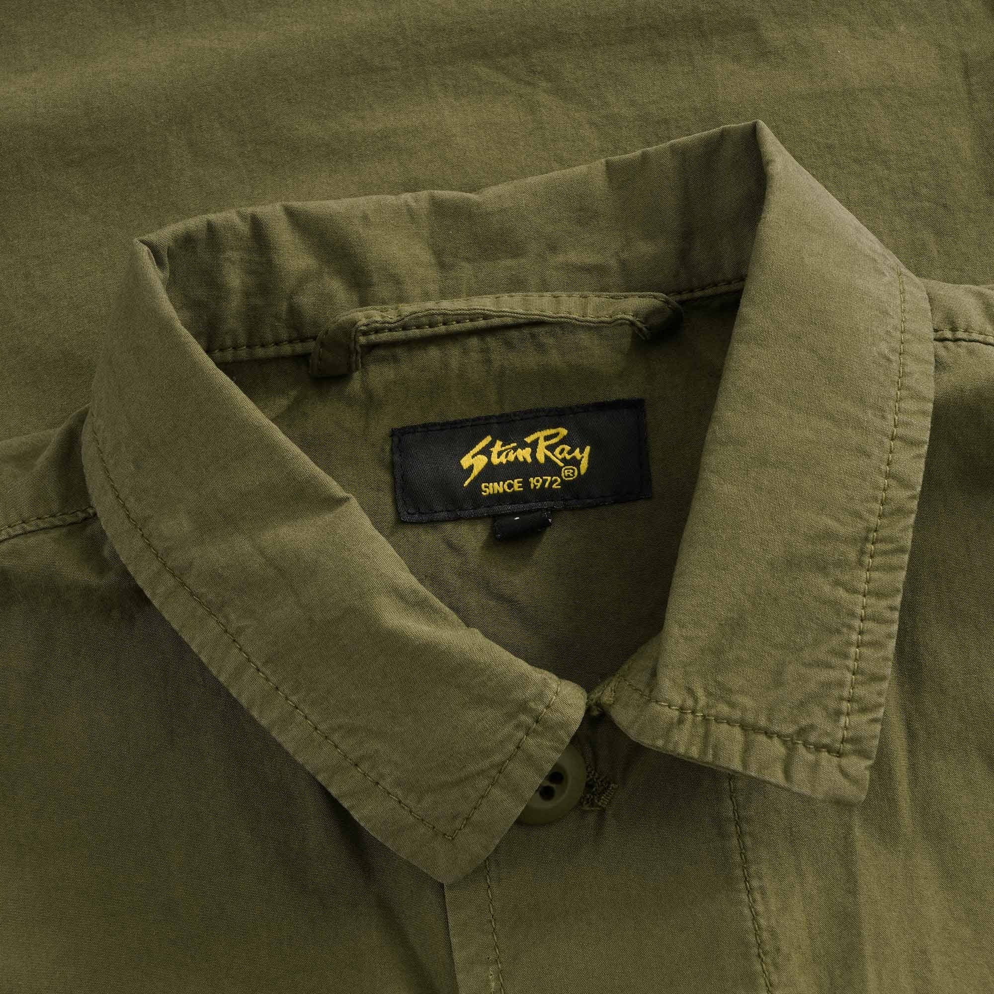 Tropical Jacket - Olive Poplin