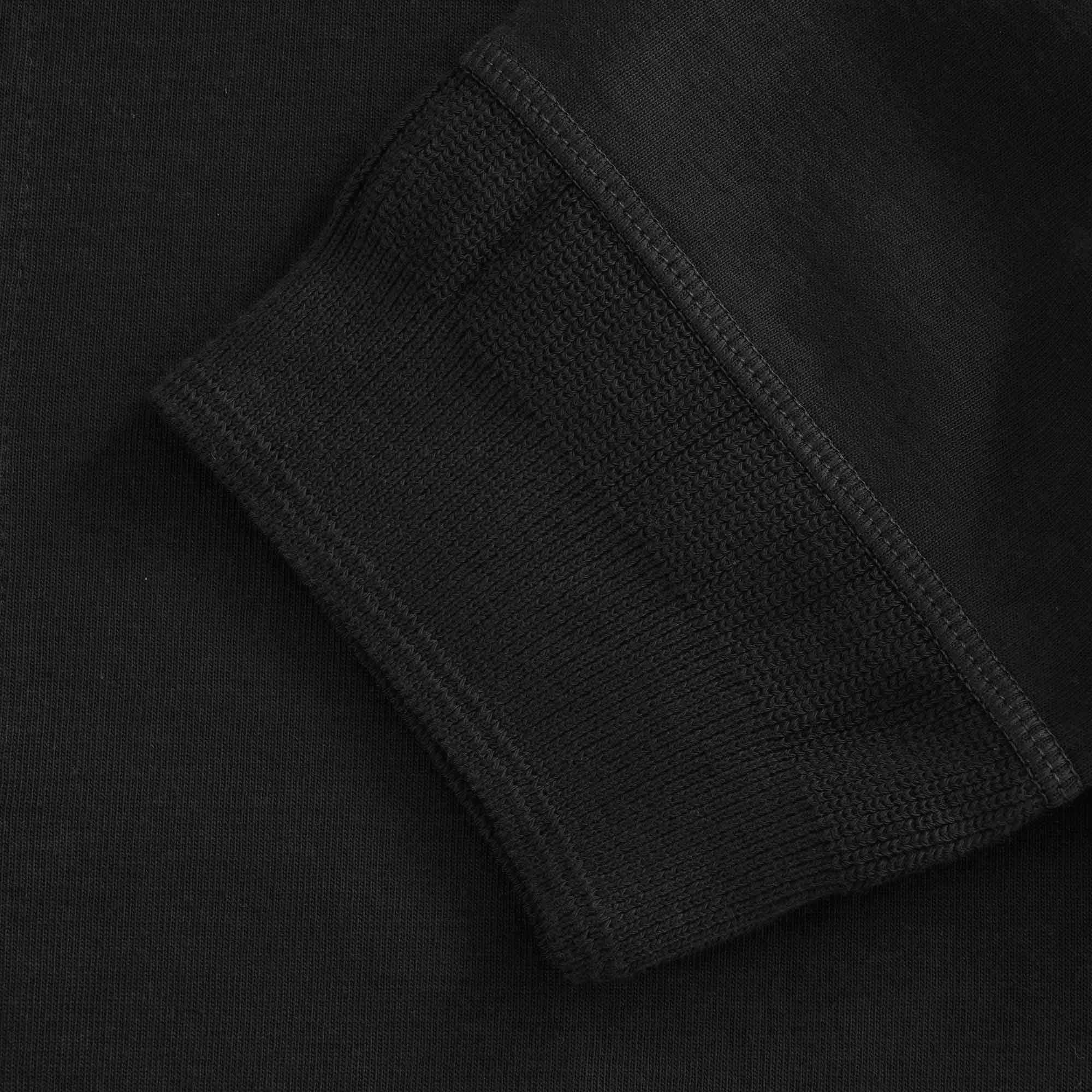 Henley T-Shirt - Deep Black