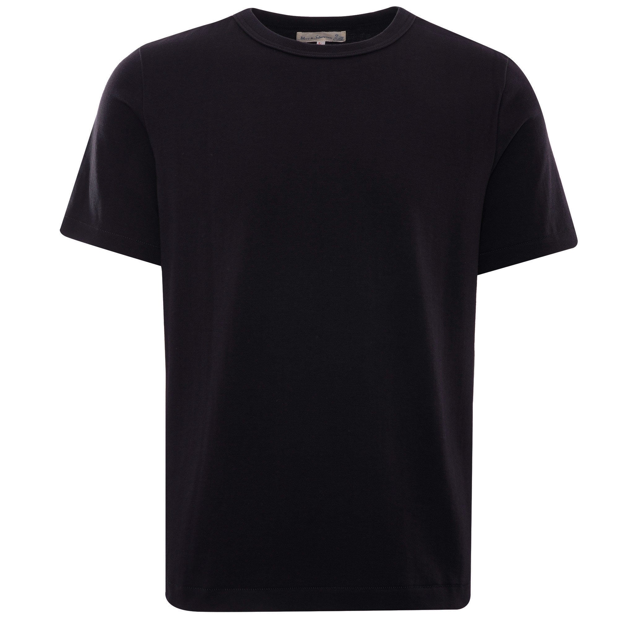 Rundhals Crew Neck T-Shirt - Charcoal