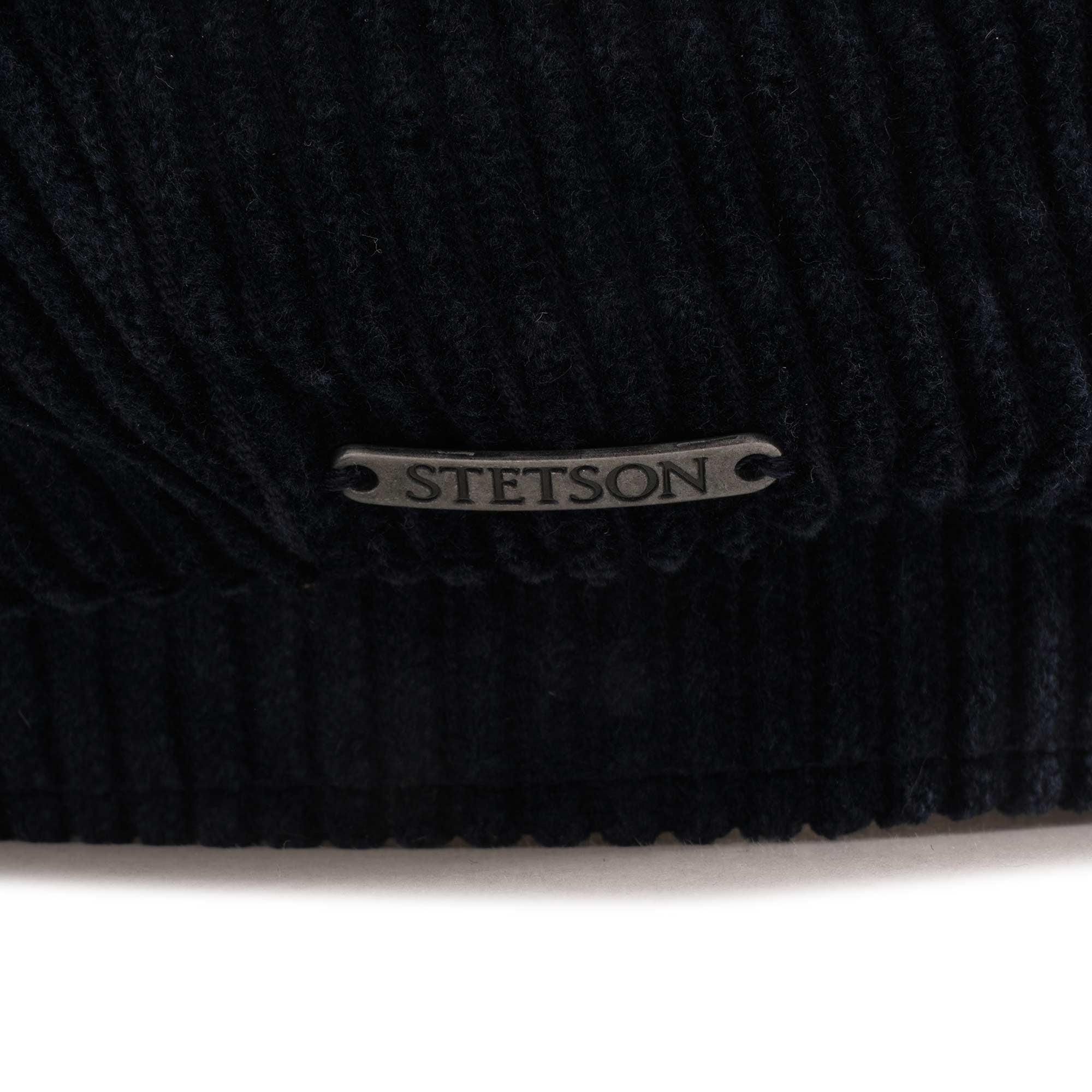 Stetson Hats Hatteras Wide Corduroy Flat Cap - Navy