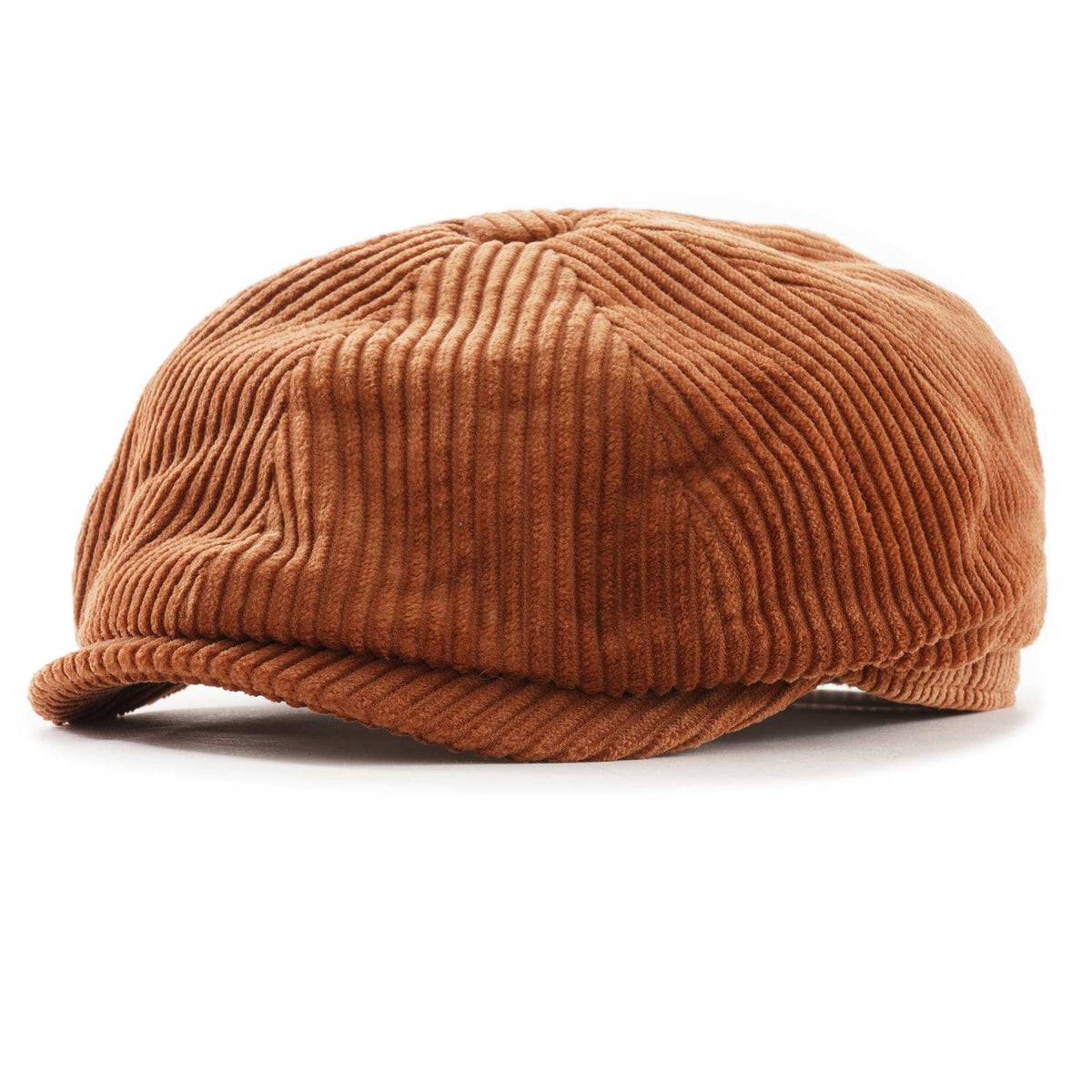 Rust Cap Stetson Hats Hatteras Wide Corduroy Flat Cap - Rust – Stuarts London