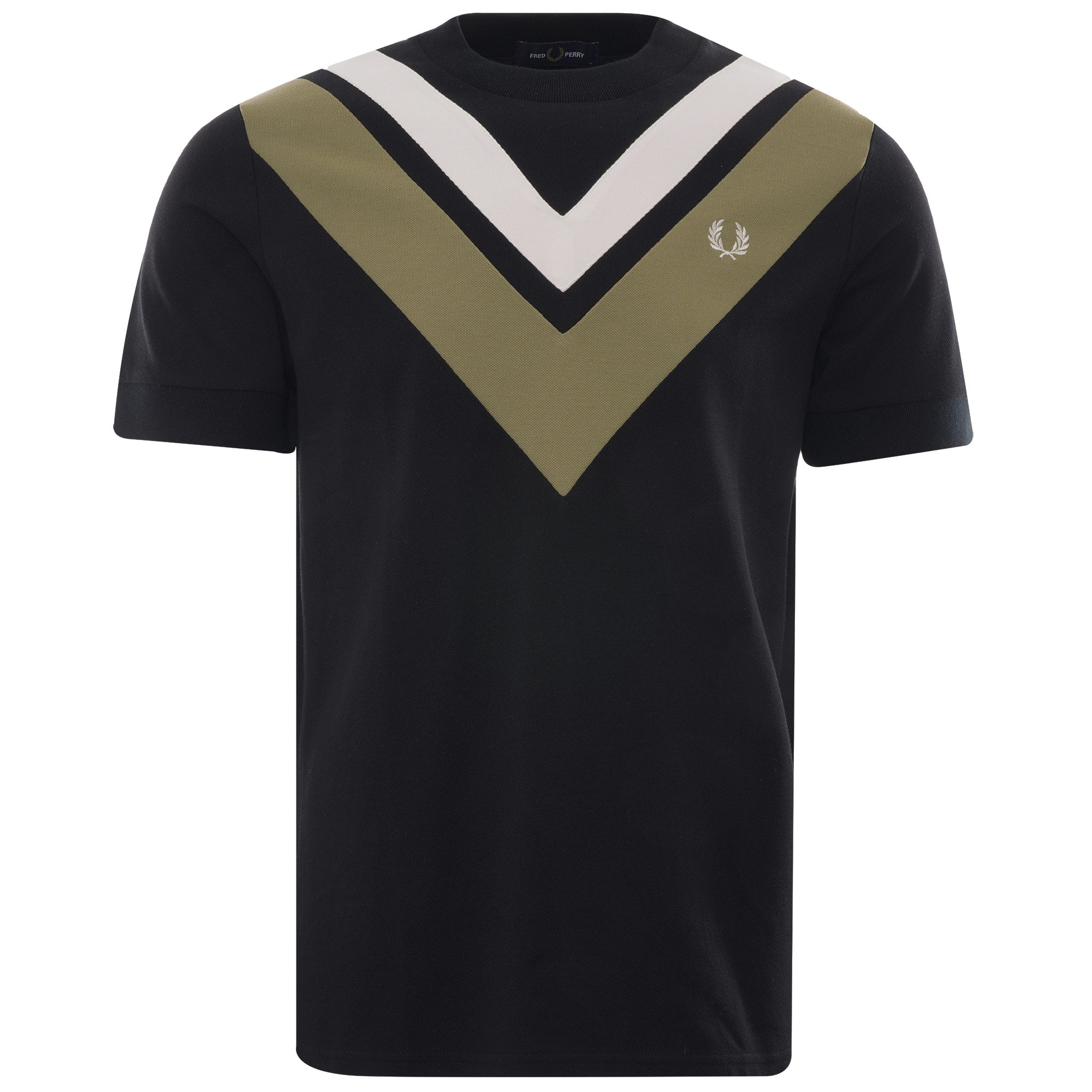 V-Panel T-Shirt - Black
