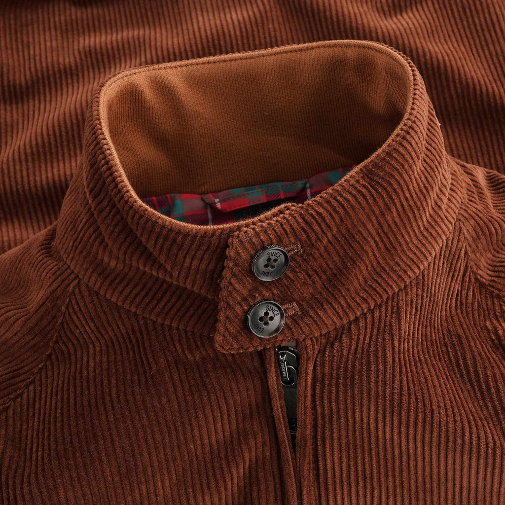 Baracuta G9 Af Classic Cord - Cognac