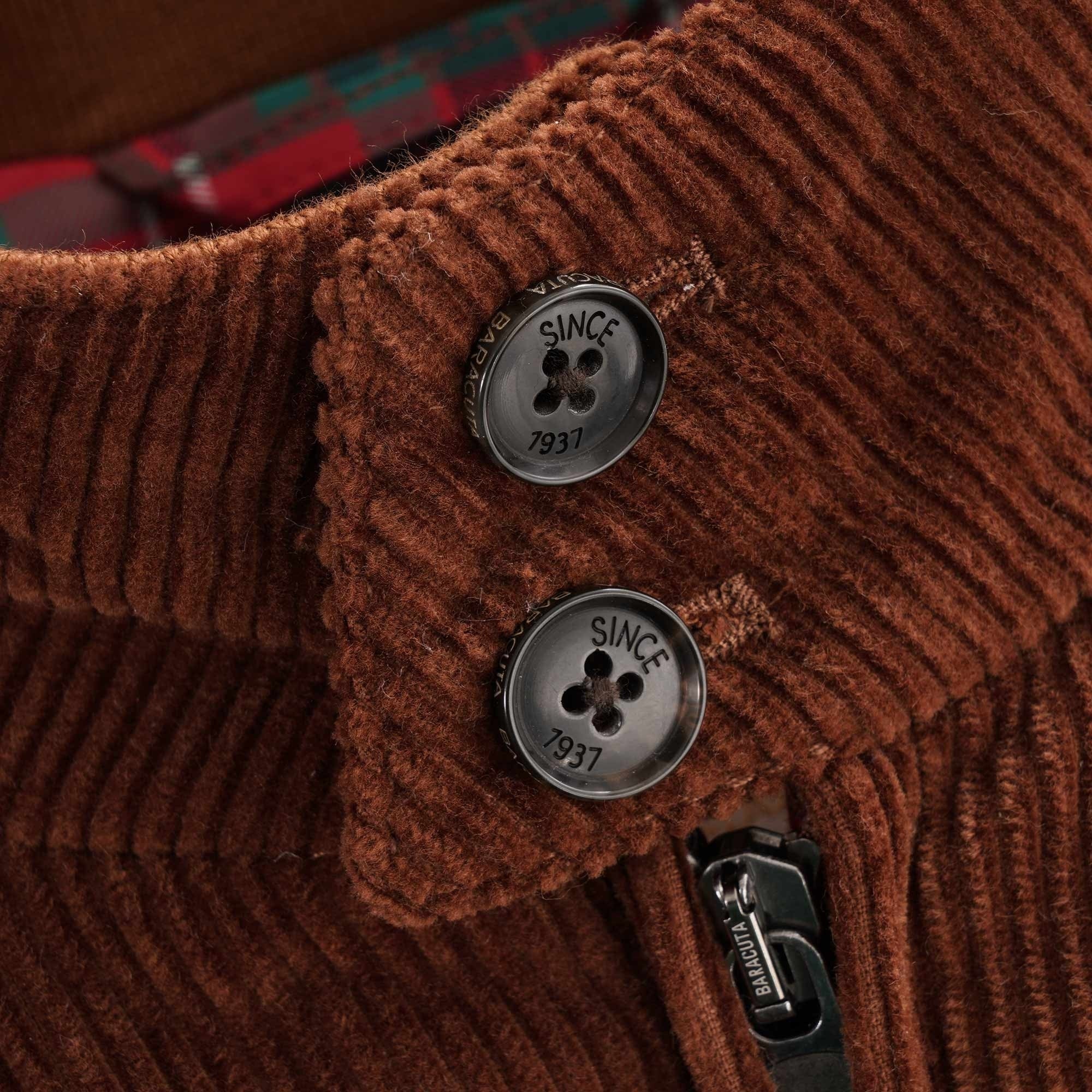 Baracuta G9 Af Classic Cord - Cognac