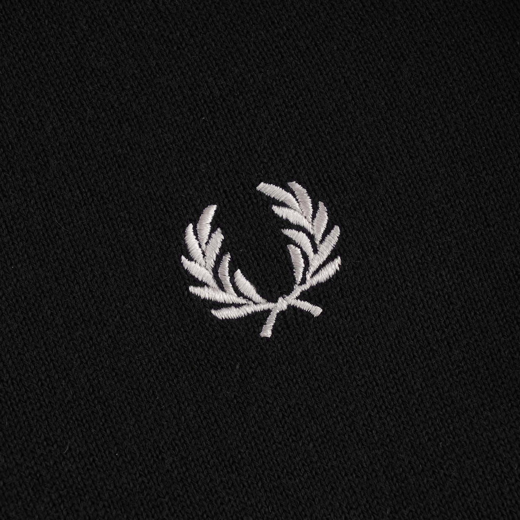 Fred Perry Classic Crew Neck Jumper - Black