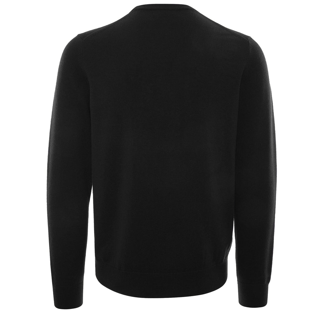 Fred Perry Classic Crew Neck Jumper - Black
