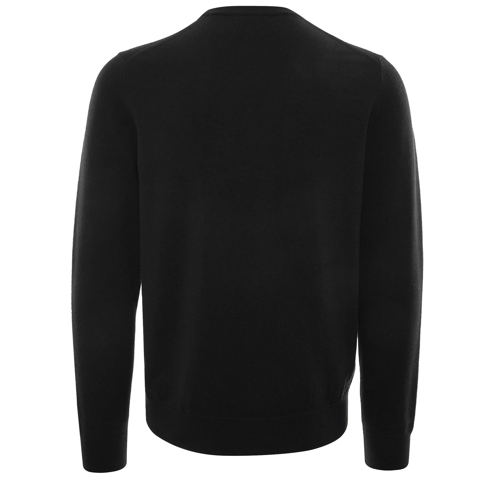 Fred Perry Classic Crew Neck Jumper - Black