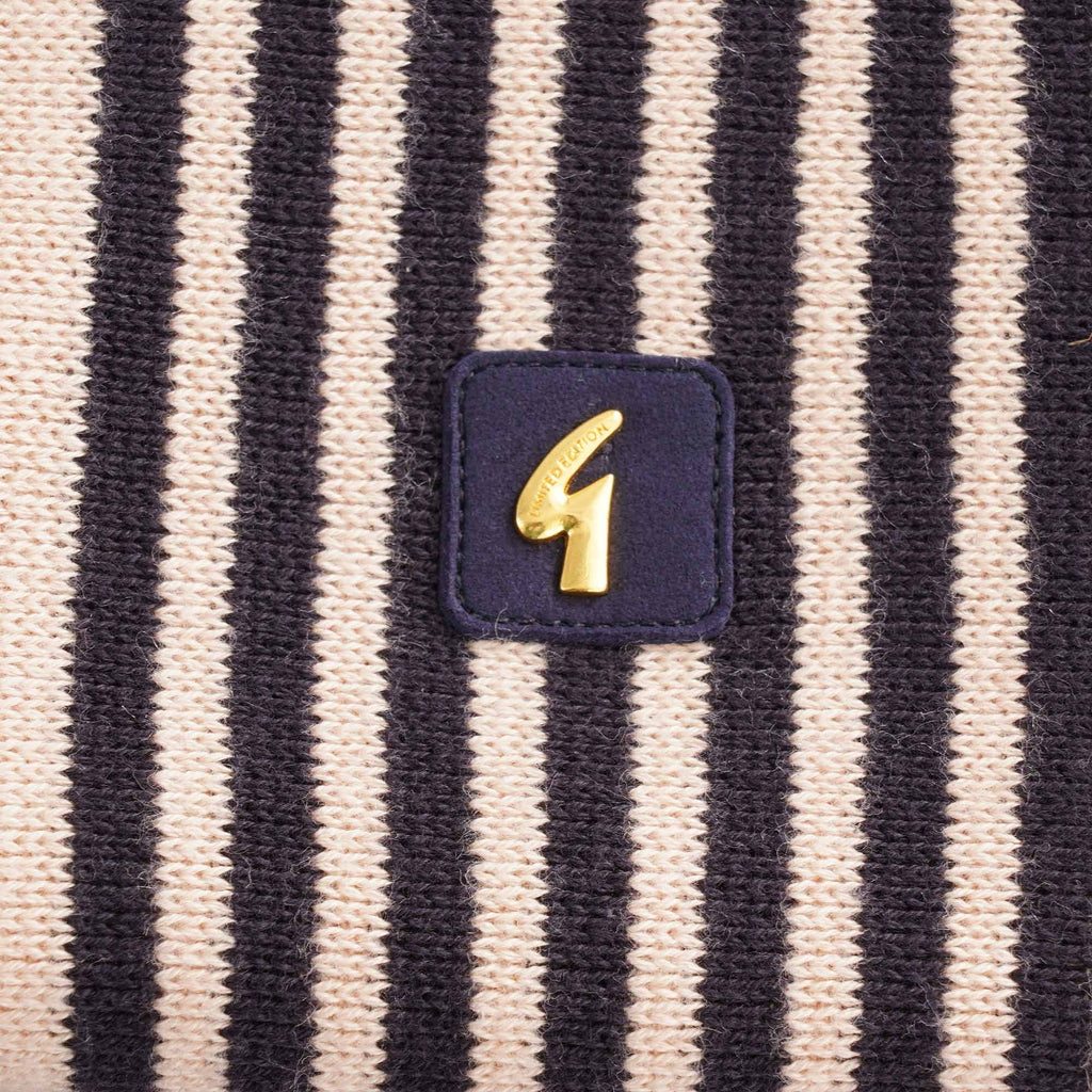 Gabicci Vintage Finney Zip Through Polo Shirt - Cabernet