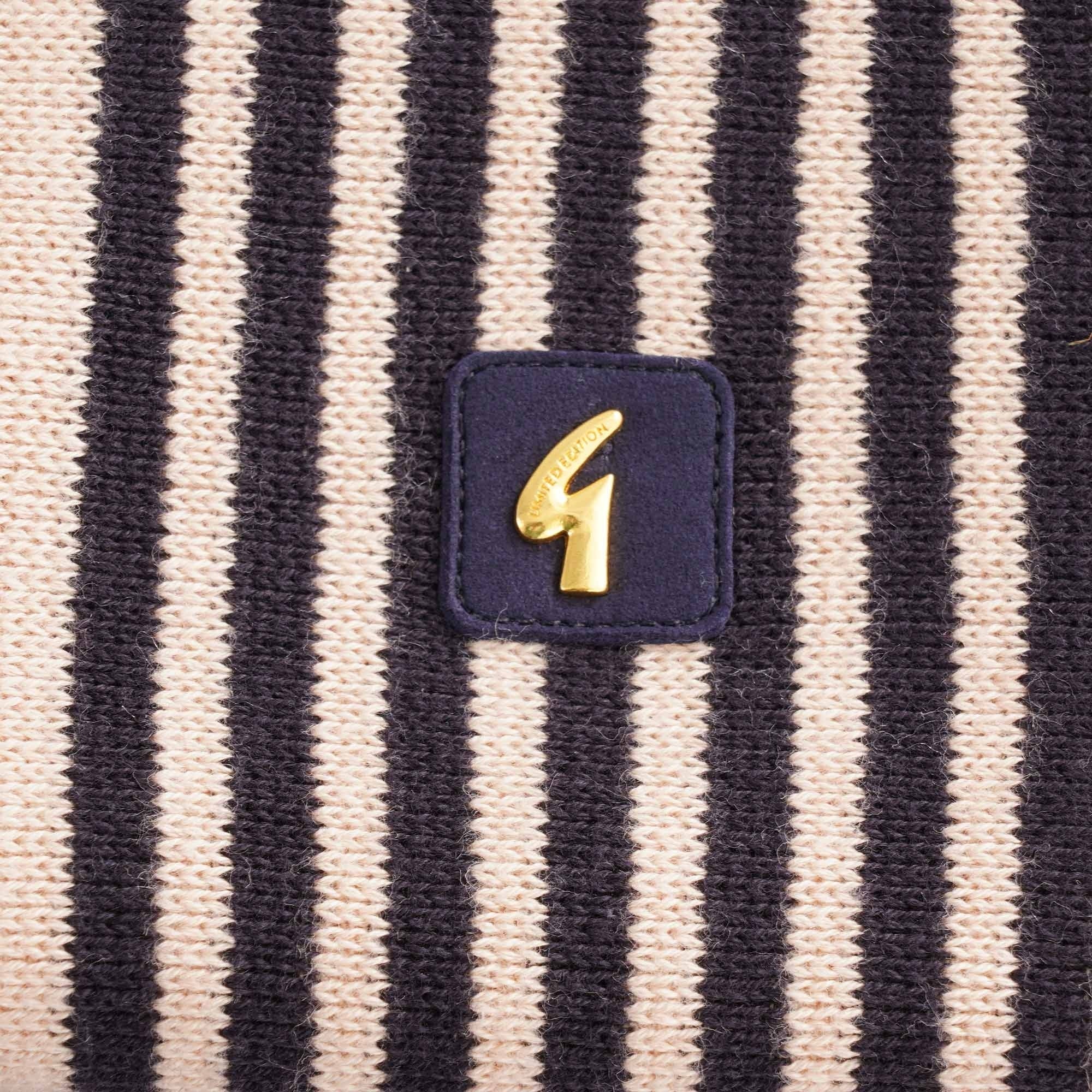 Gabicci Vintage Finney Zip Through Polo Shirt - Cabernet
