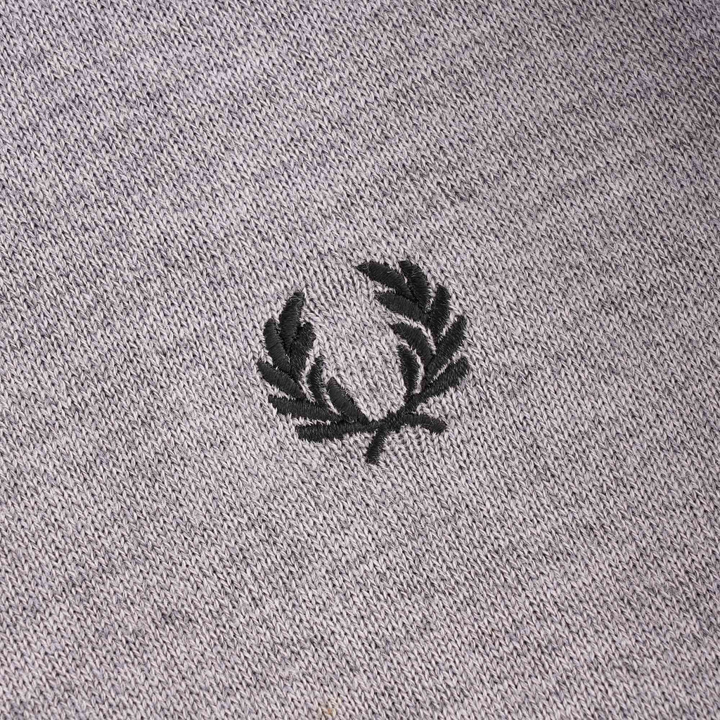 Fred Perry Classic Crew Neck Jumper - Grey Marl