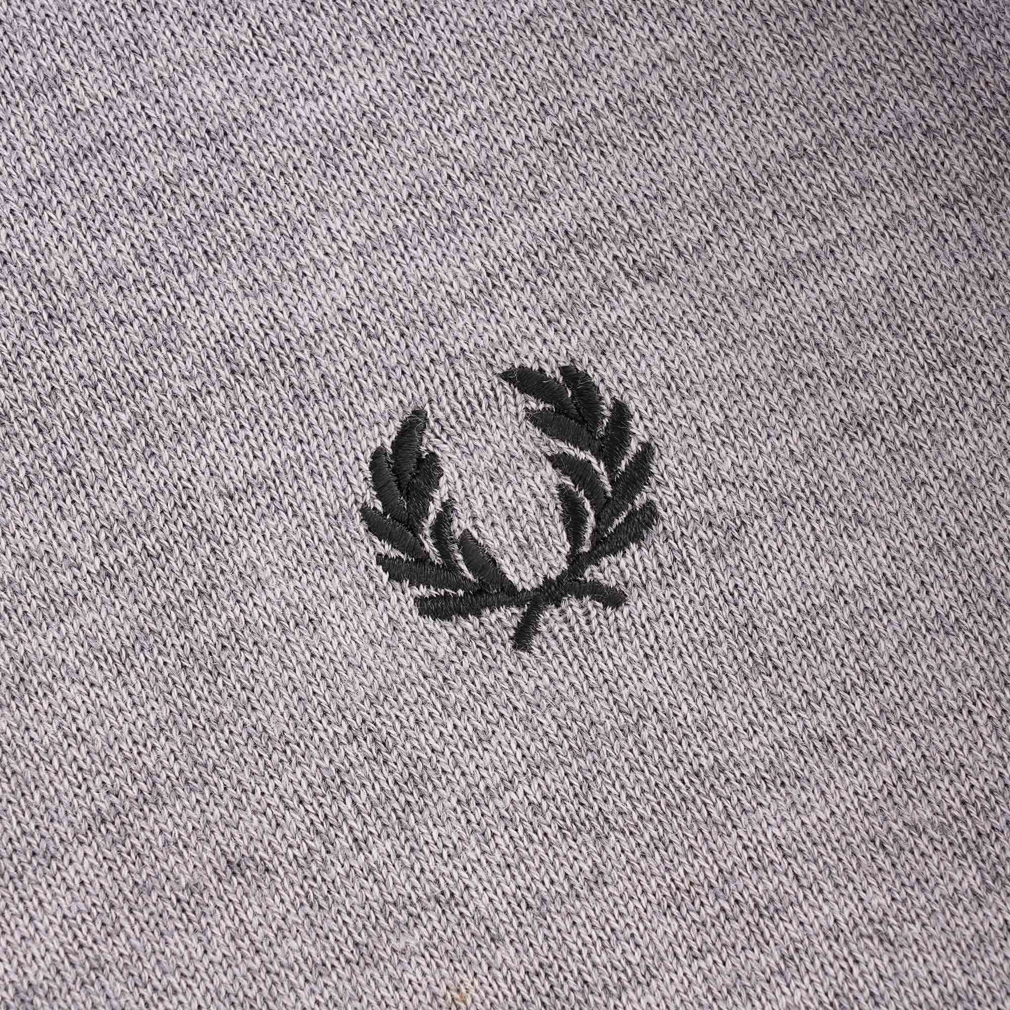 Fred Perry Classic Crew Neck Jumper - Grey Marl