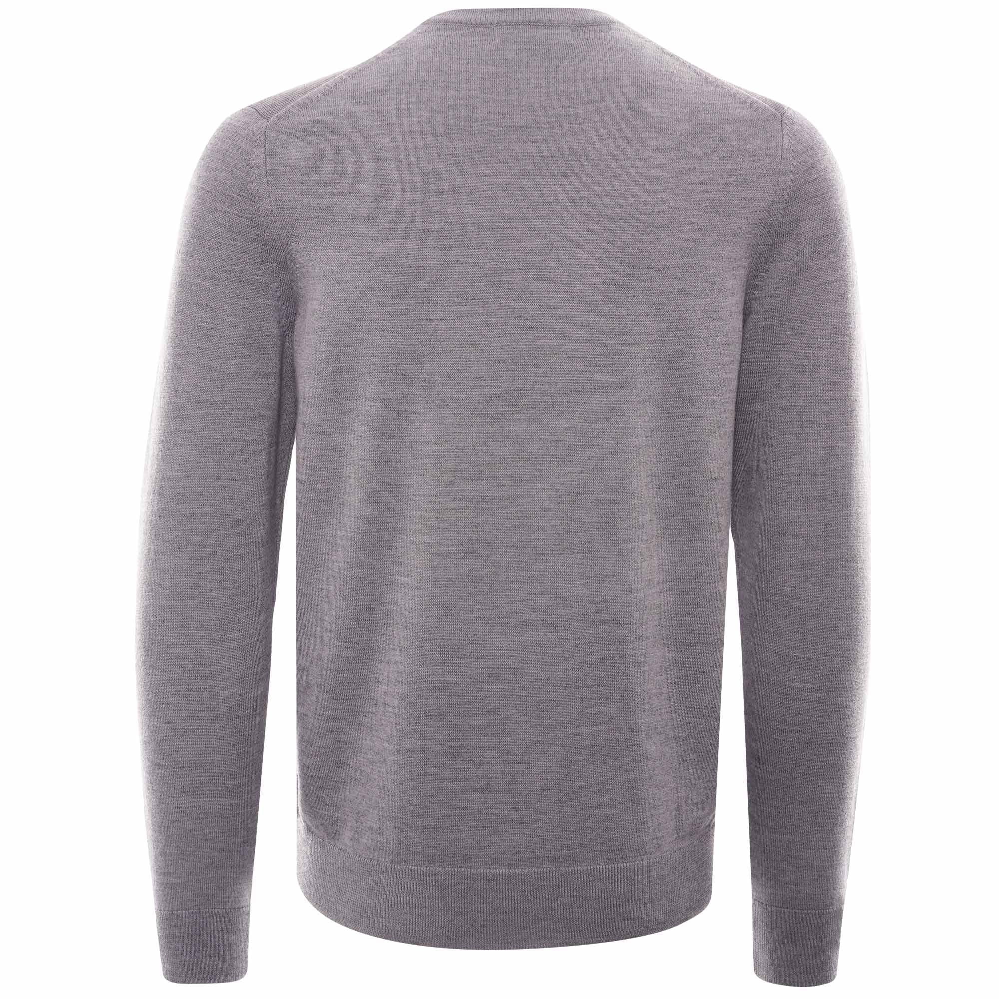 Fred Perry Classic Crew Neck Jumper - Grey Marl