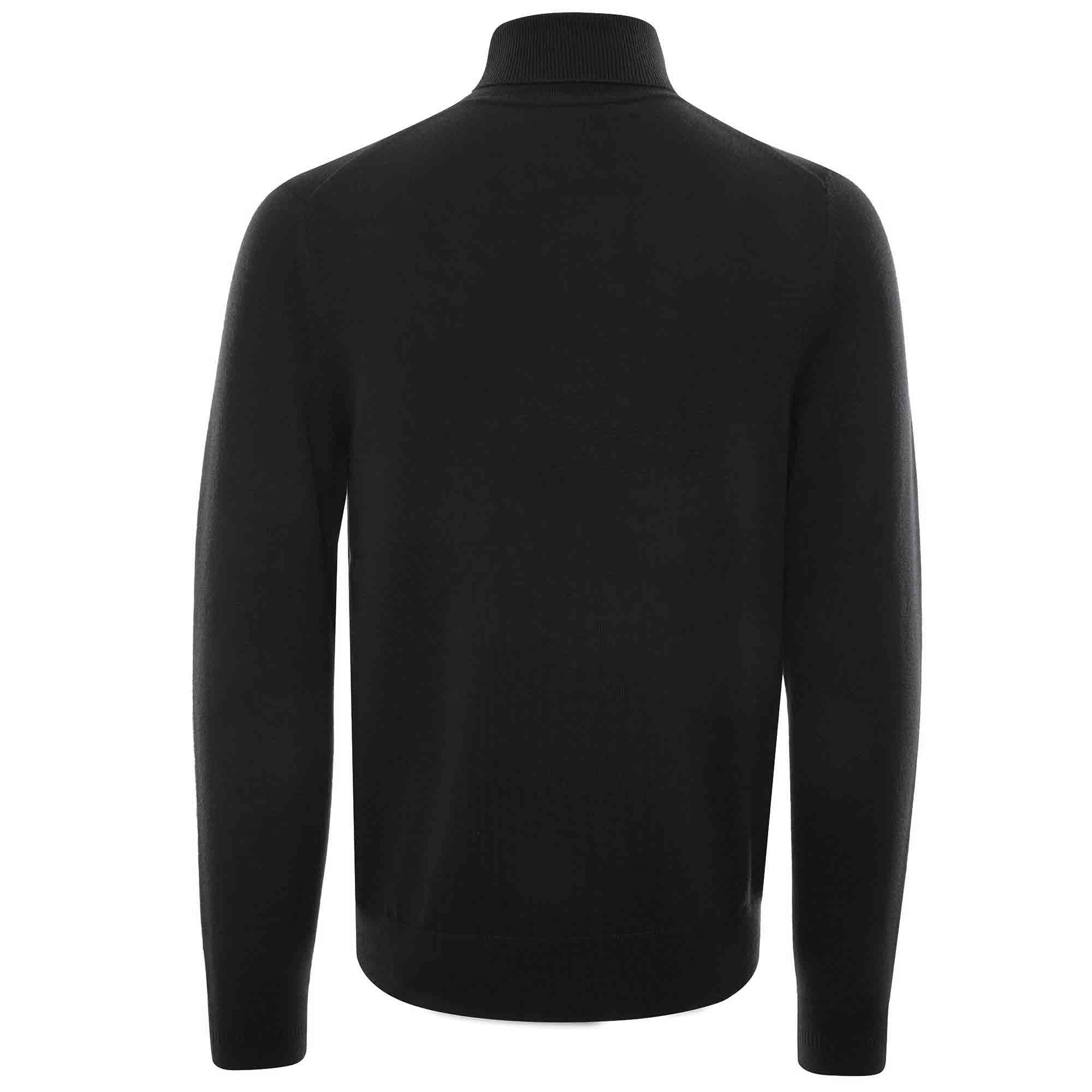 Roll Neck Jumper - Black