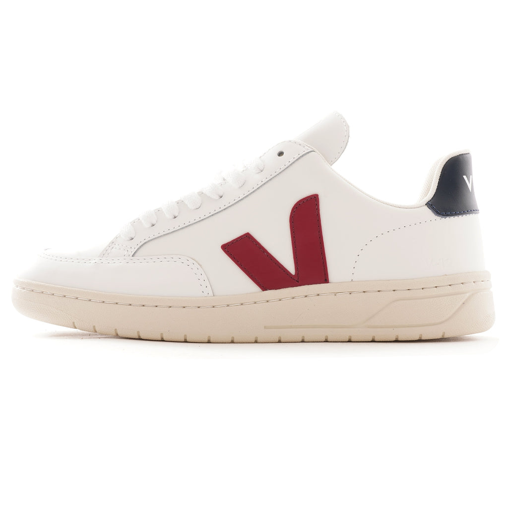 Womens V-12 Leather - White
