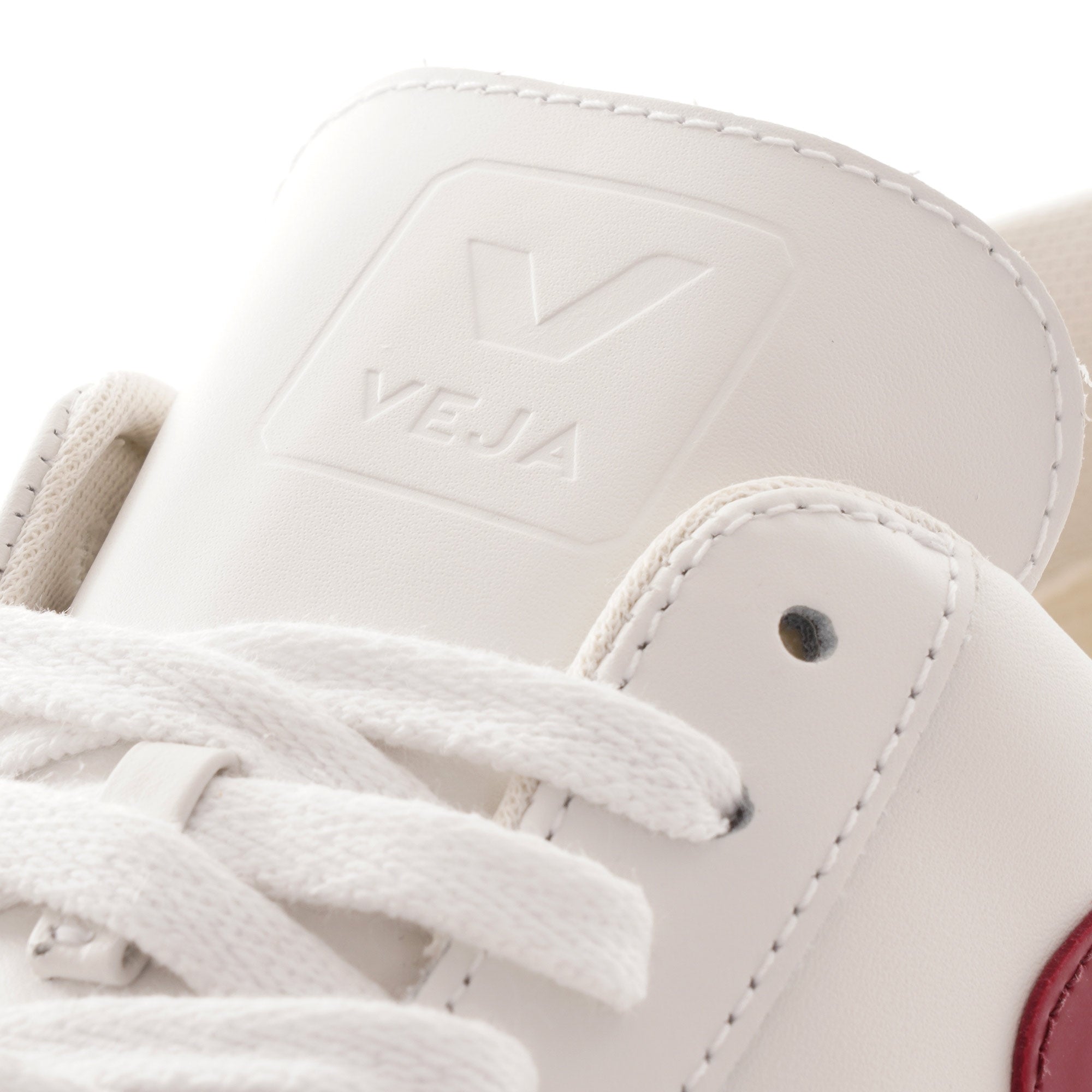 Womens V-12 Leather - White