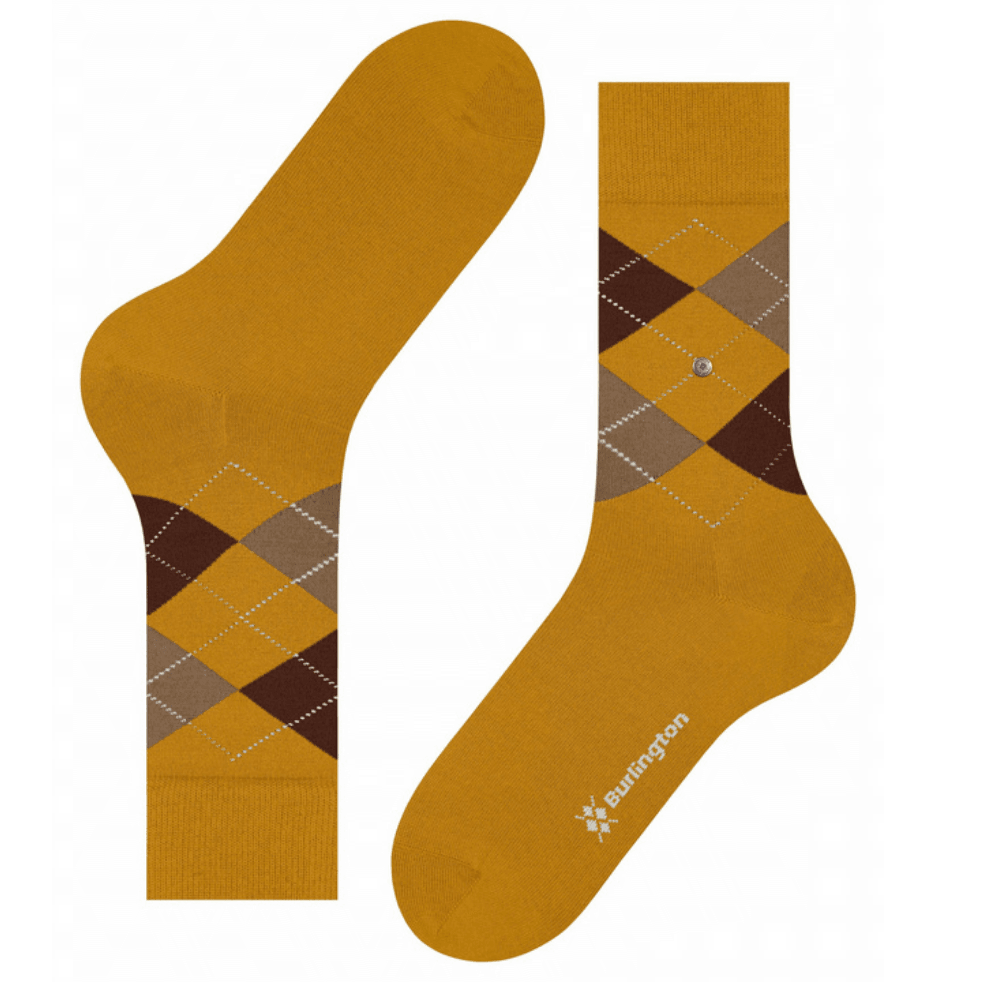 Burlington Socks Edinburgh Socks - Mustard