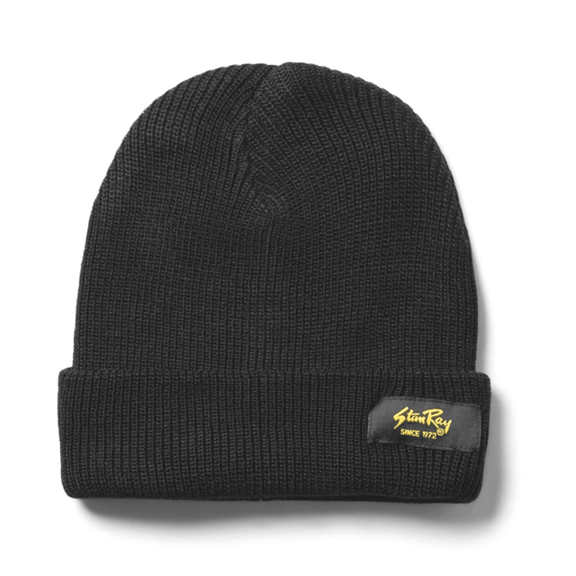 Stan Ray Waffle Skull Beanie - Black