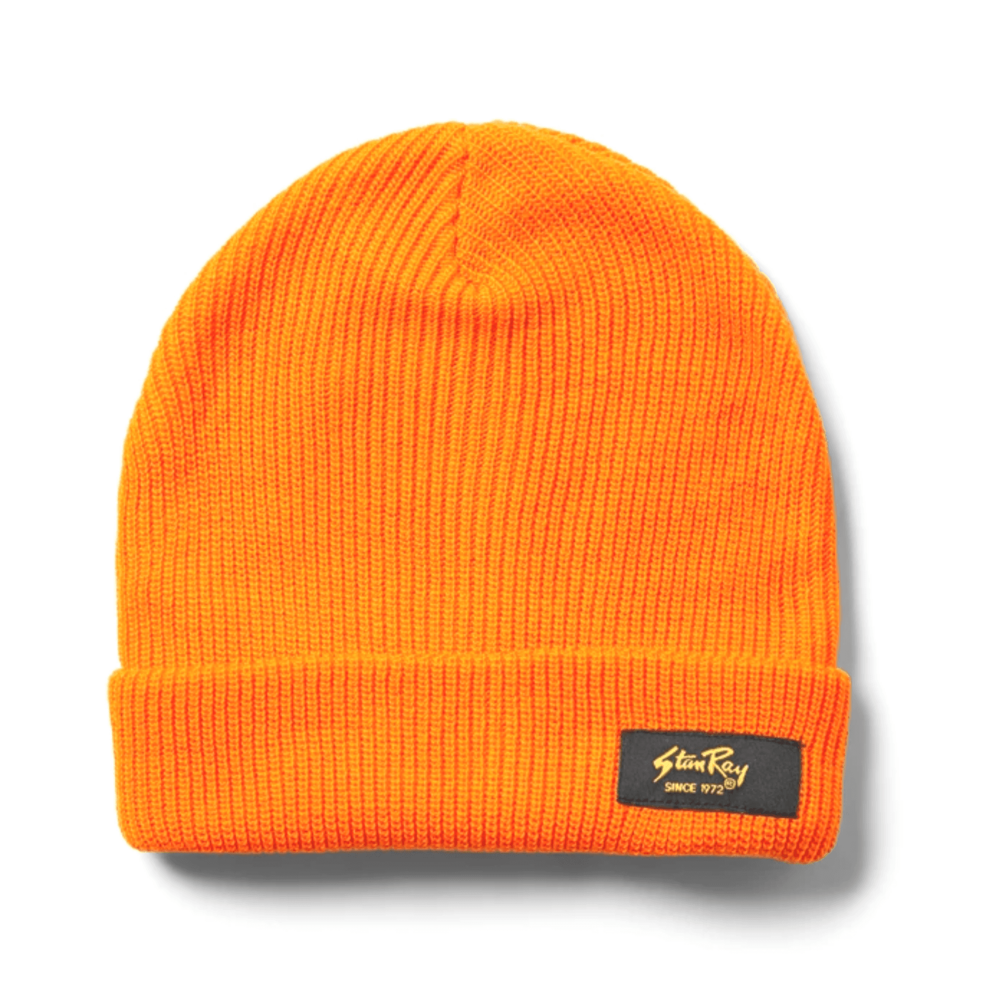 Stan Ray Waffle Skull Beanie - Orange