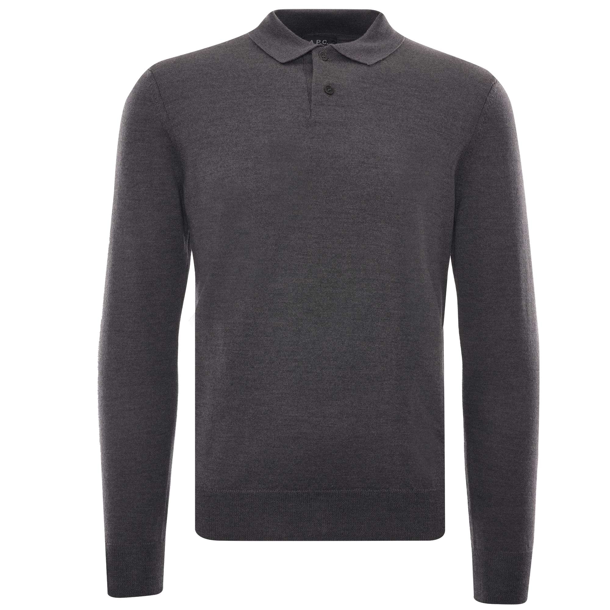 A.P.C. Jerry Polo Shirt - Anthracite