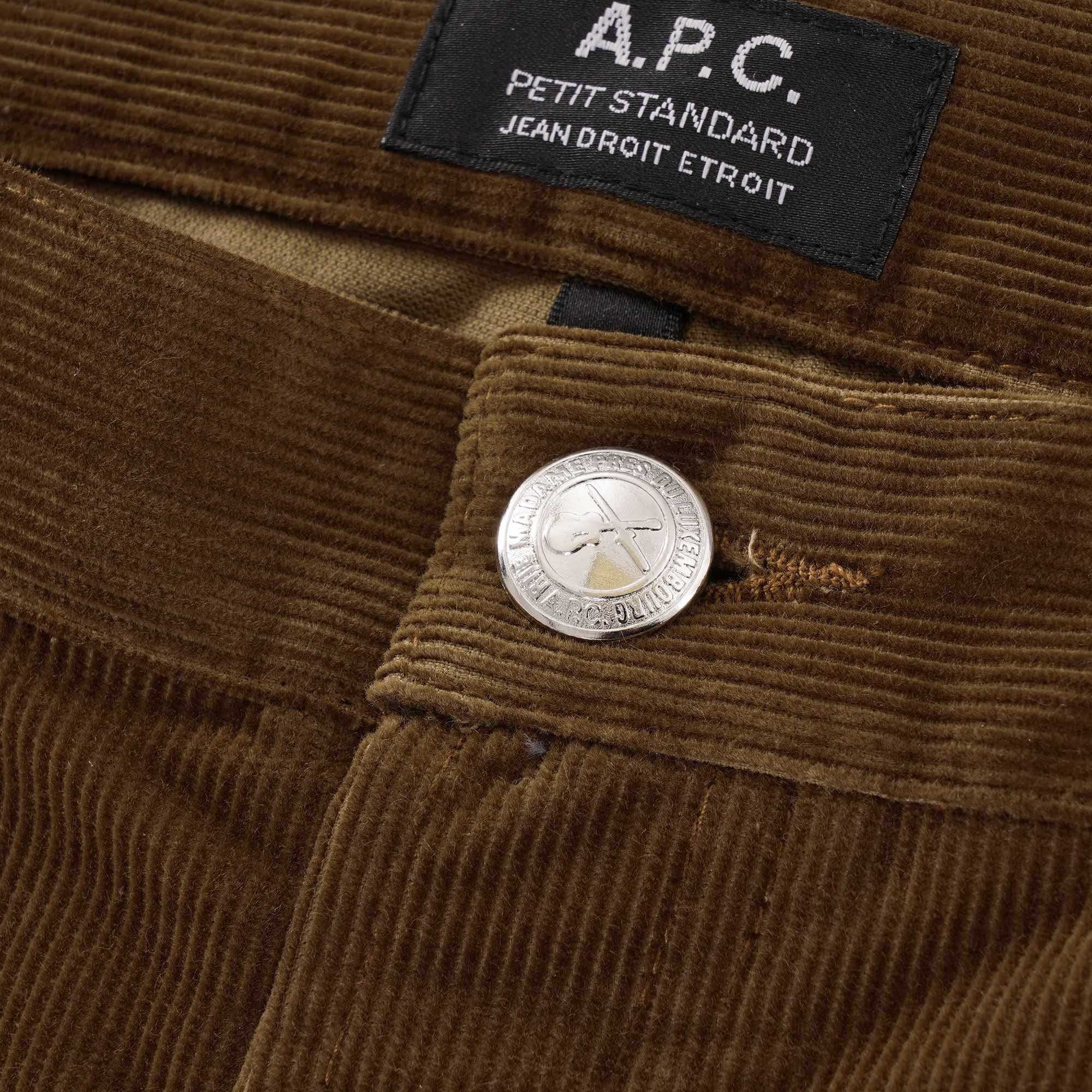 A.P.C. Petit Standard Corduroy Jeans - Tabac