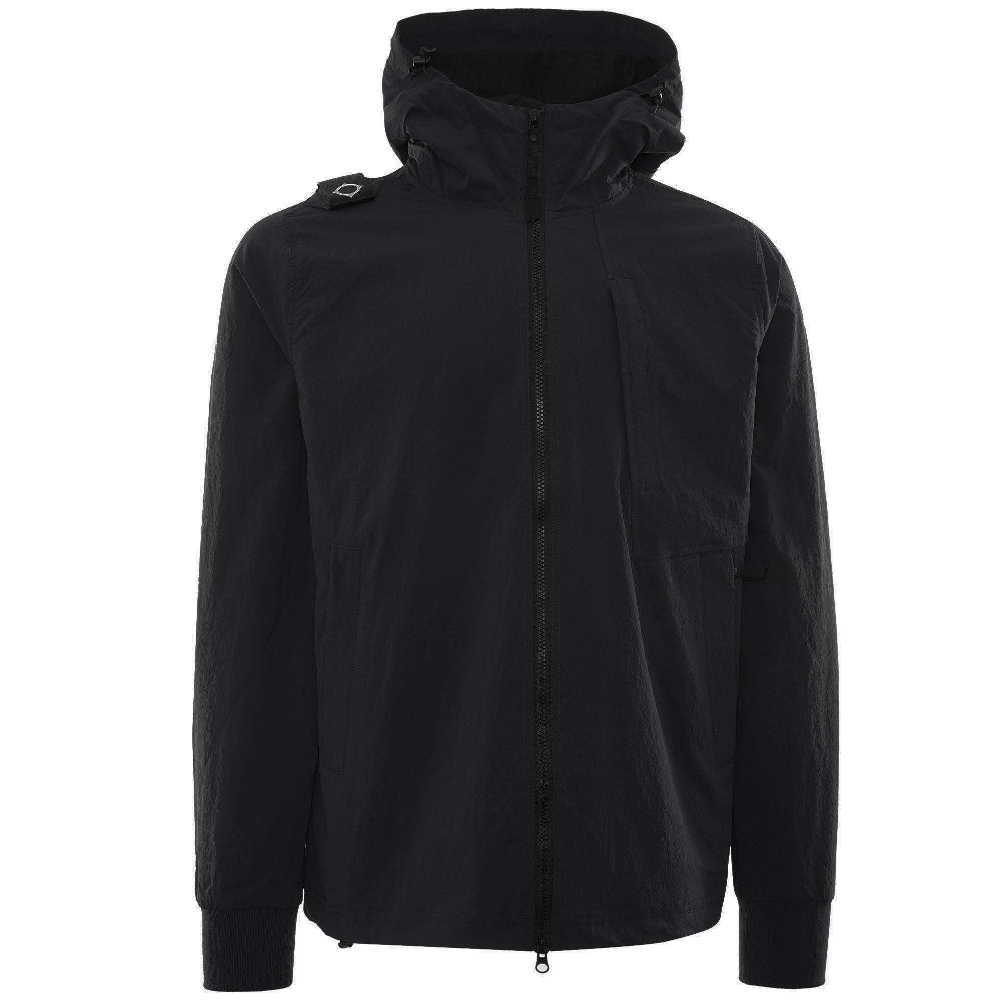 Ma Strum SP Hooded Overshirt - Black