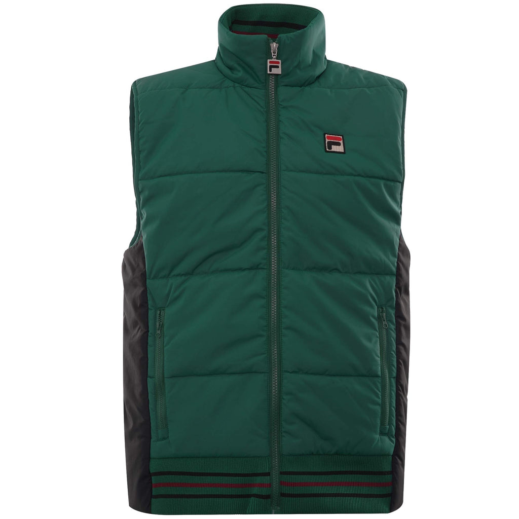 Fila Vintage Matias Light Padded Puffer Gilet - June Bug