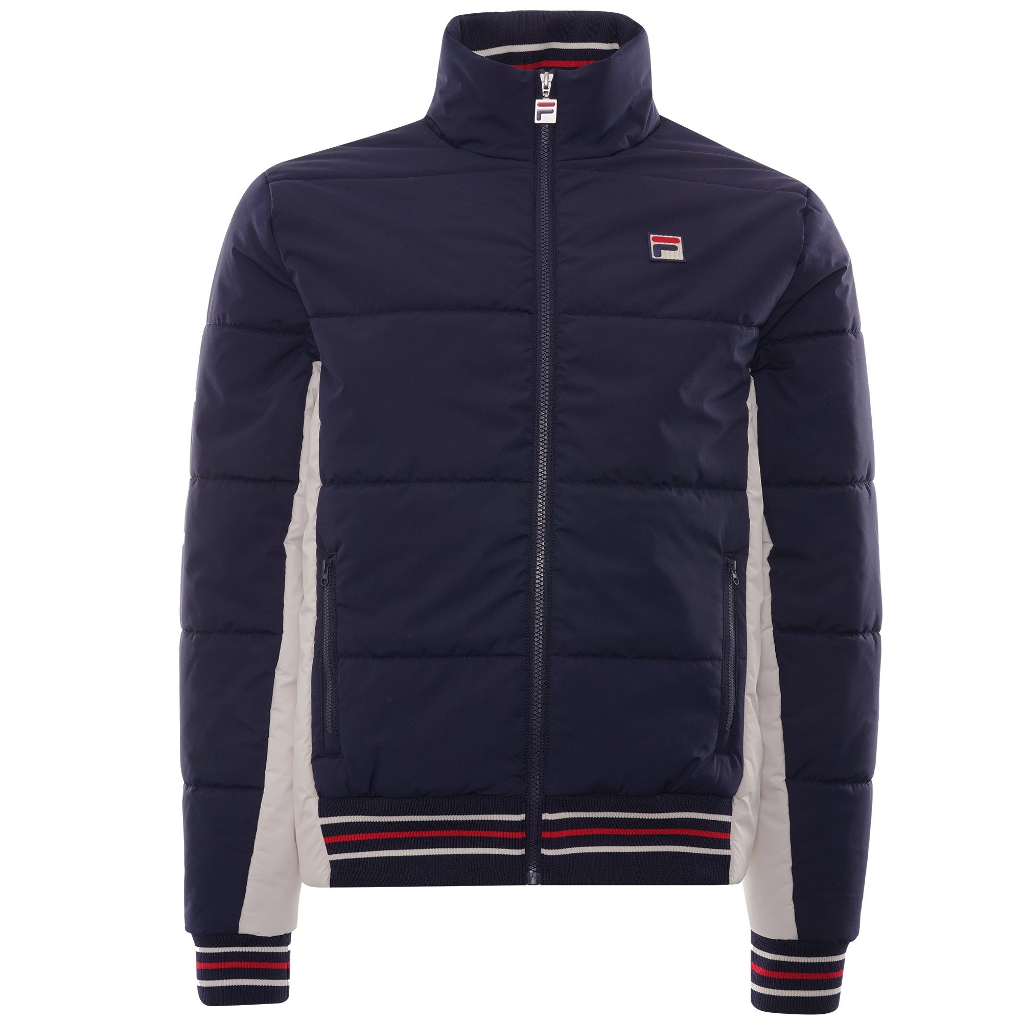 Fila Vintage Watson Puffer Jacket - Peacoat