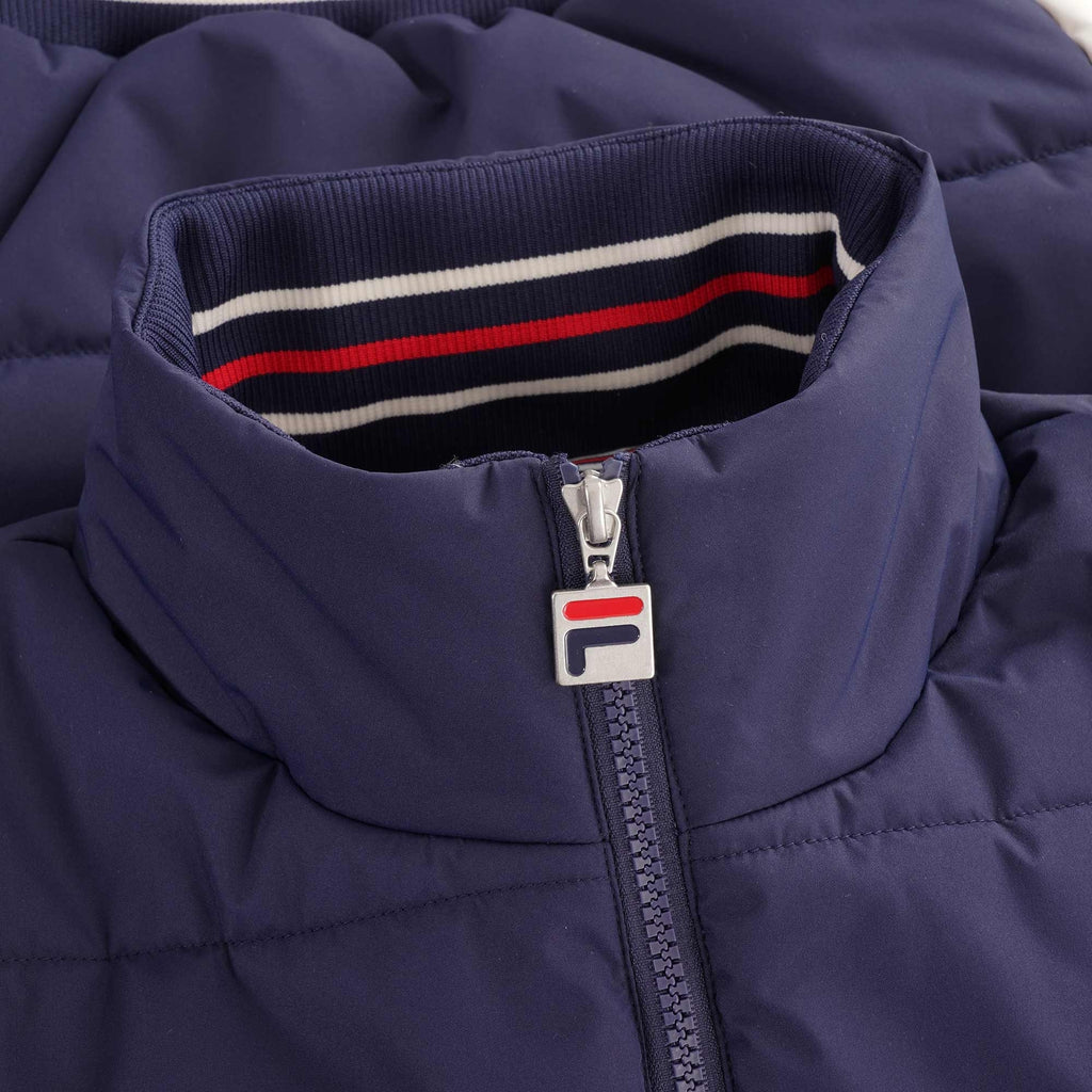 Fila Vintage Watson Puffer Jacket - Peacoat