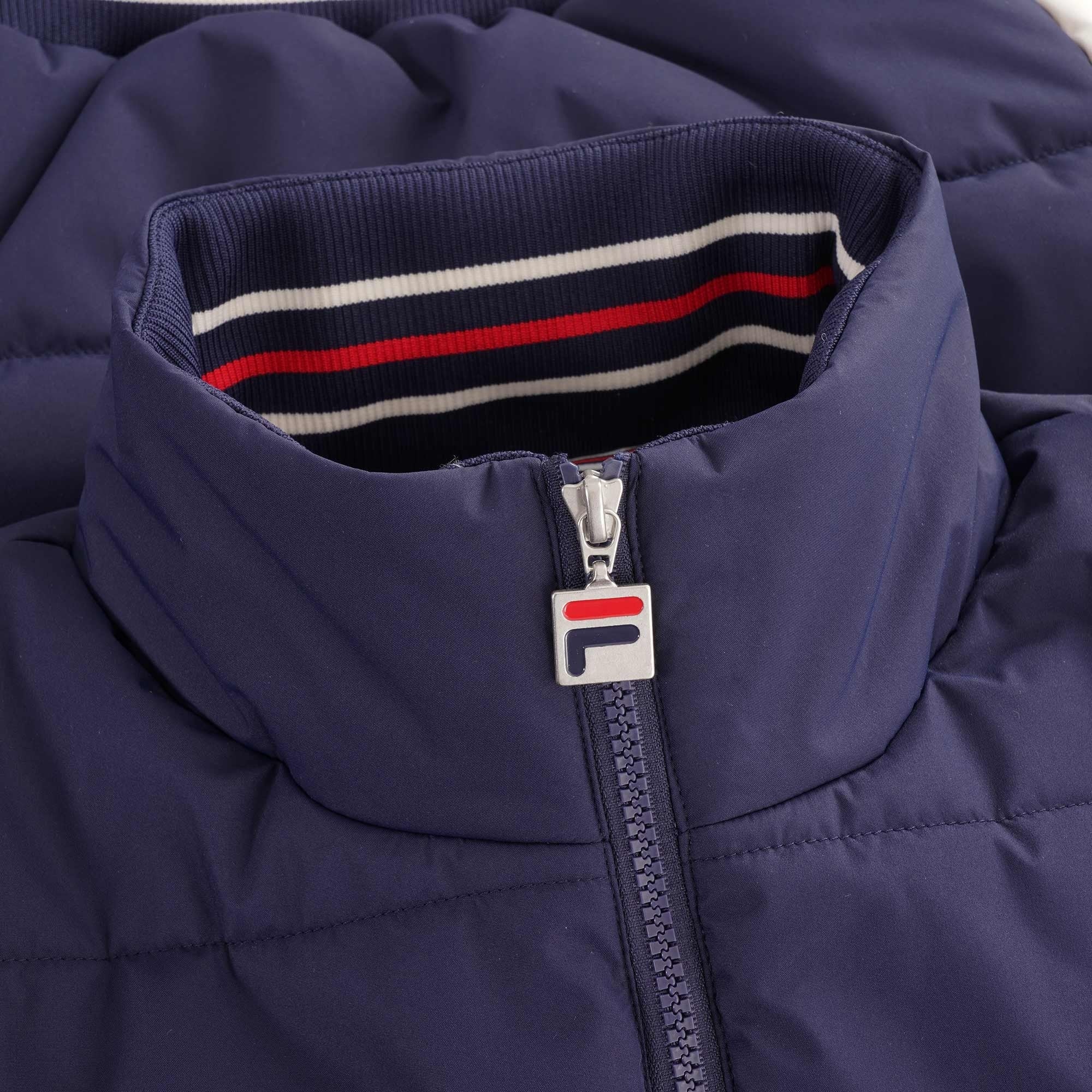 Fila Vintage Watson Puffer Jacket - Peacoat