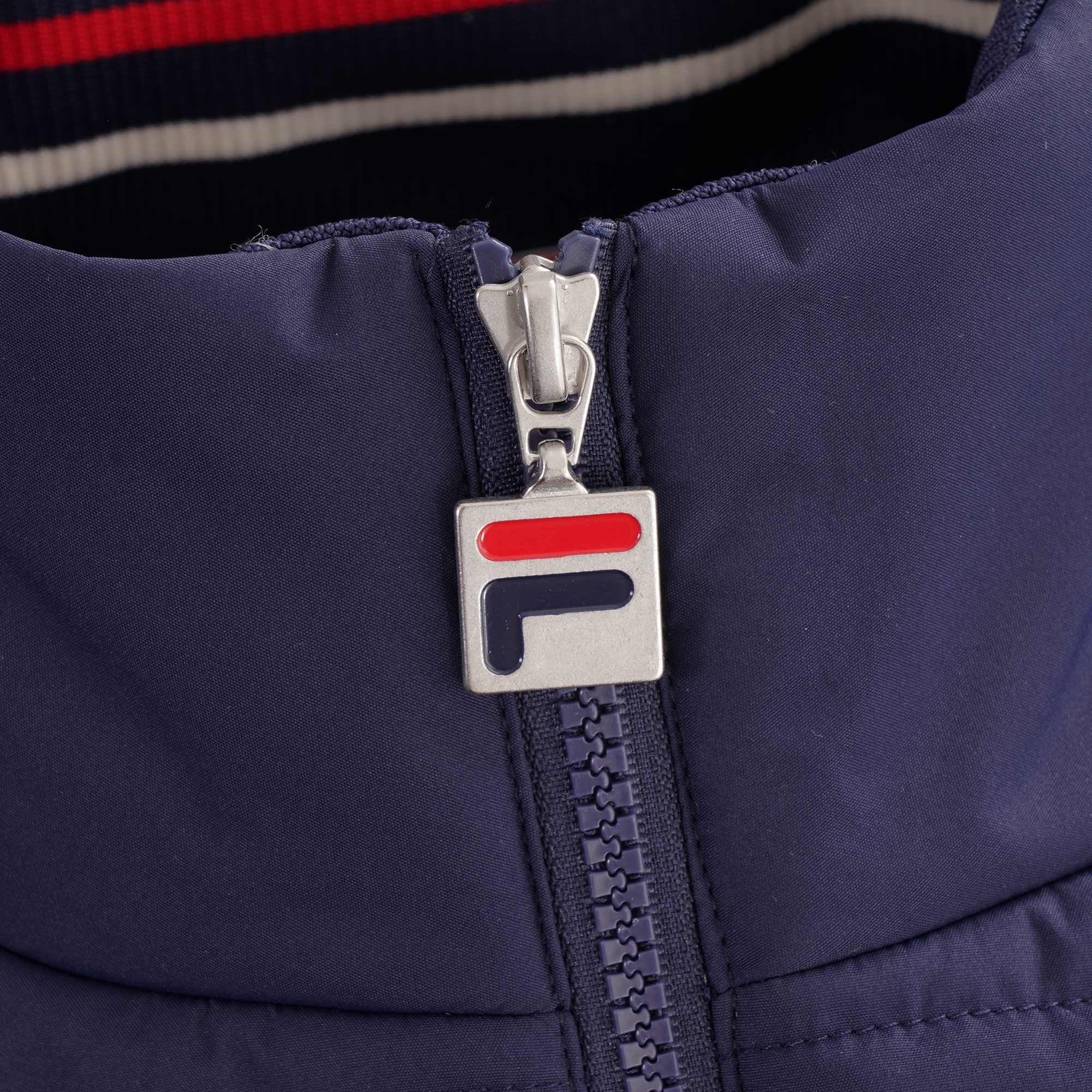 Fila Vintage Watson Puffer Jacket - Peacoat