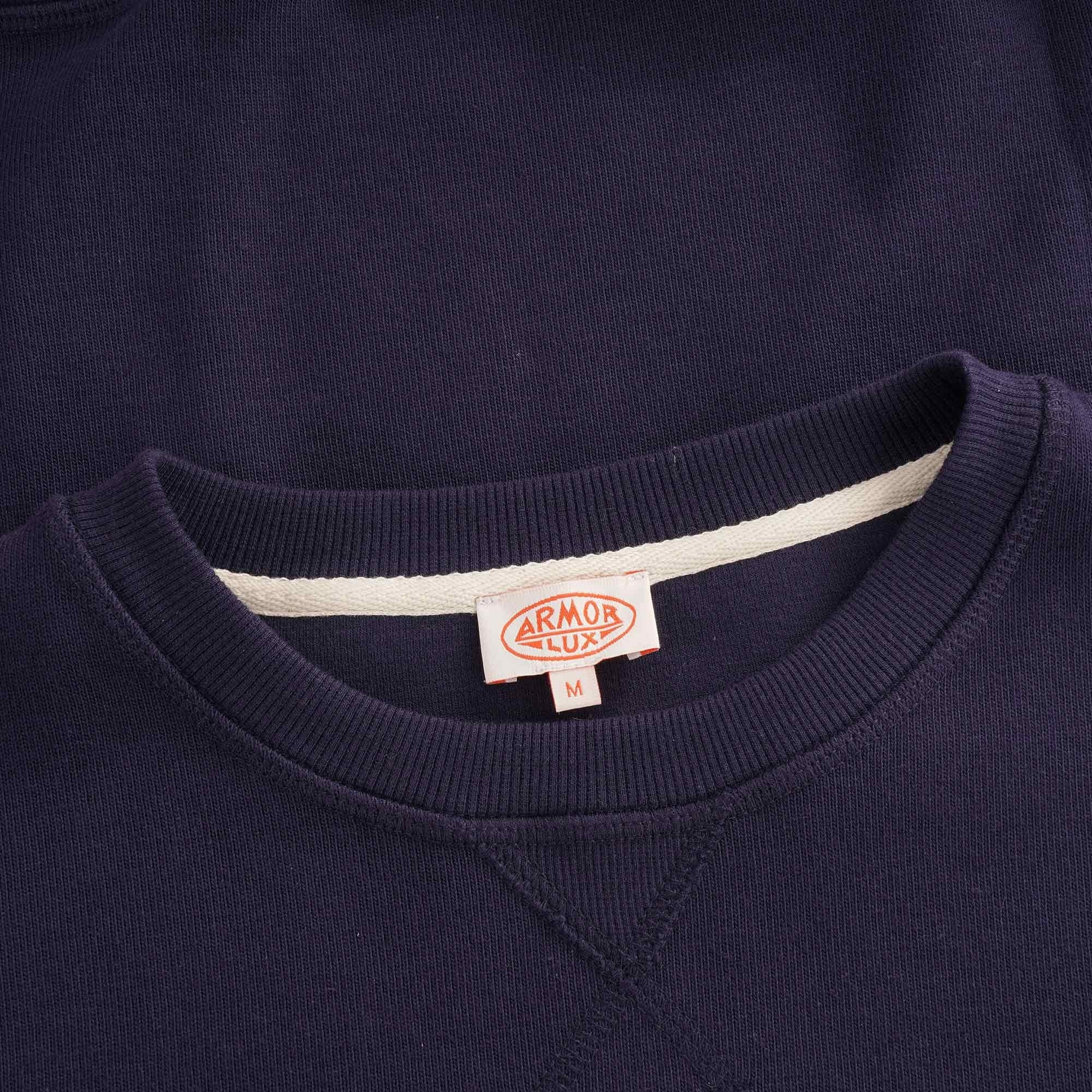 Armor Lux Heritage Logo Sweatshirt - Navy